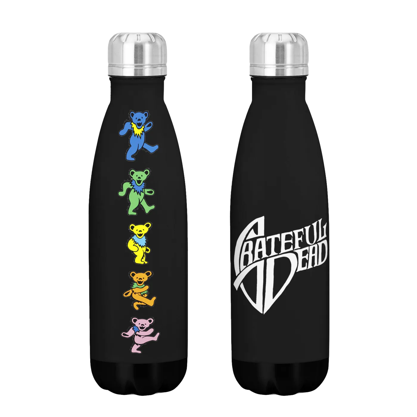 Rocksax Grateful Dead Drink Bottle - Dancing Bears