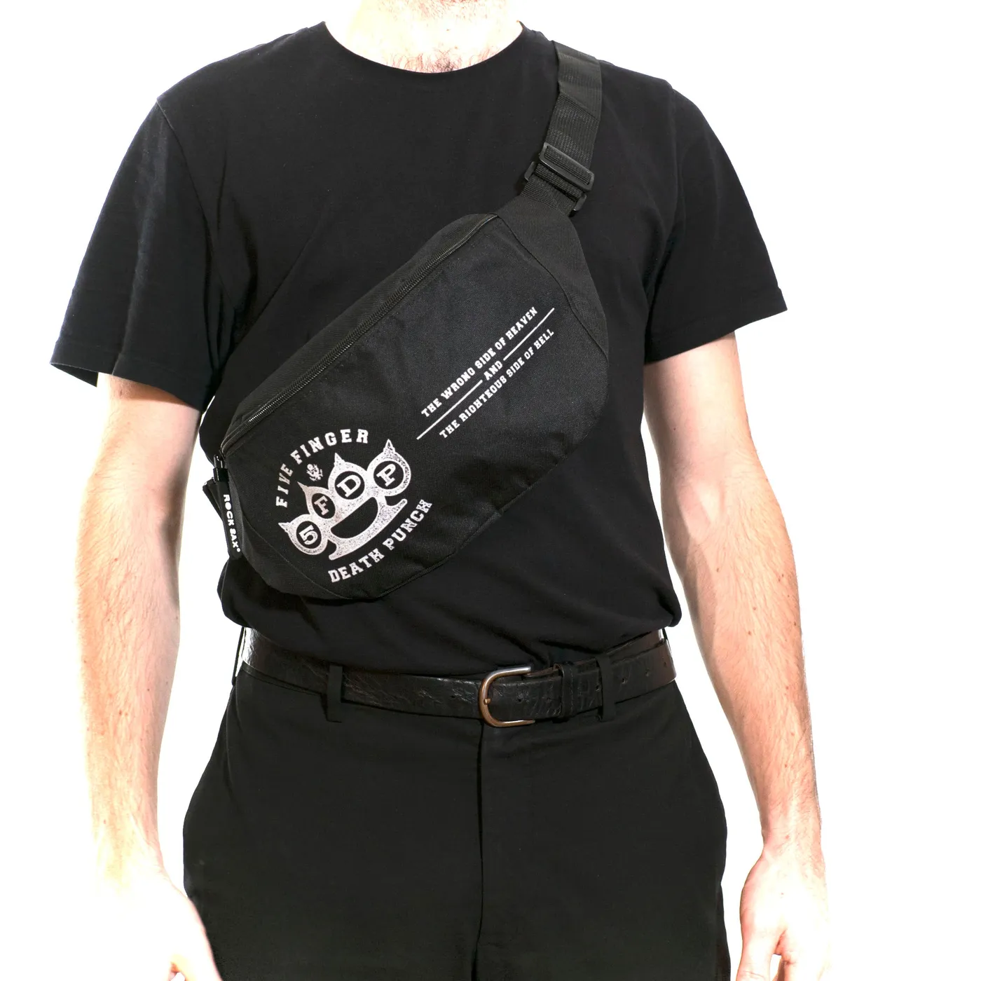 Rocksax Five Finger Death Punch Bum Bag (Fanny pack) - Logo