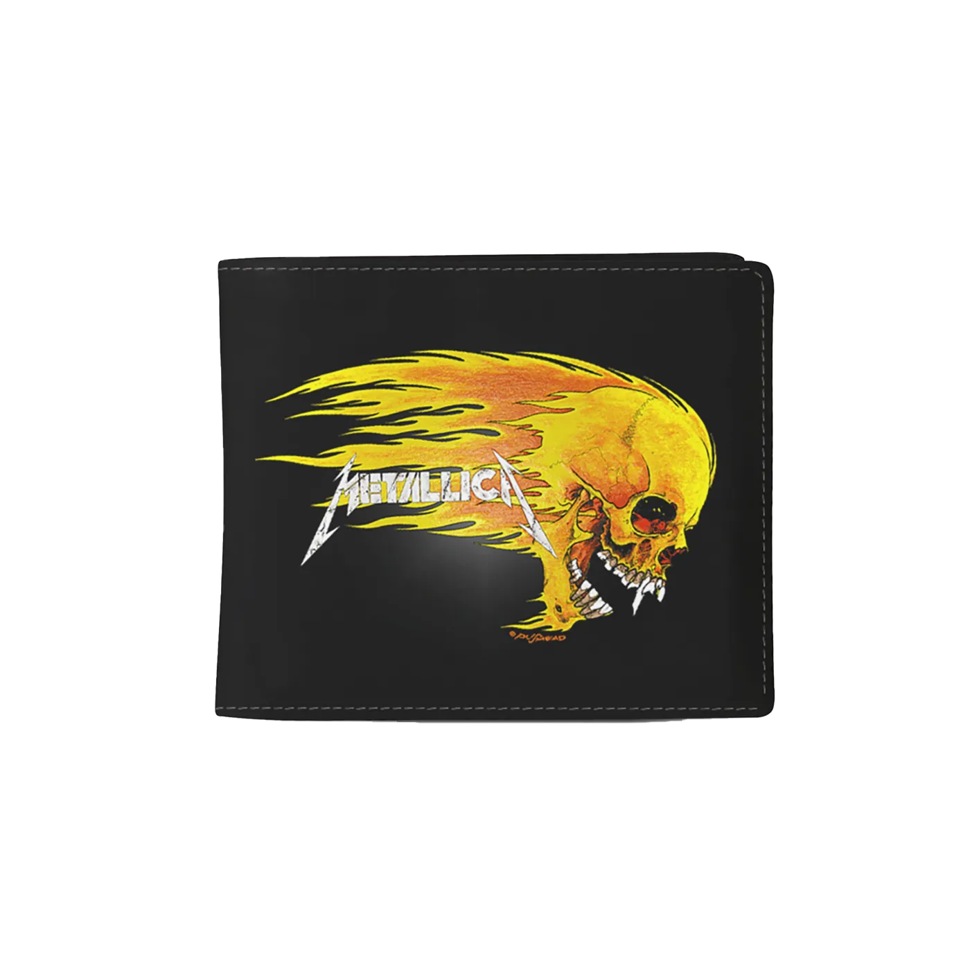 Rocksax Metallica Wallet - Pushead Flame
