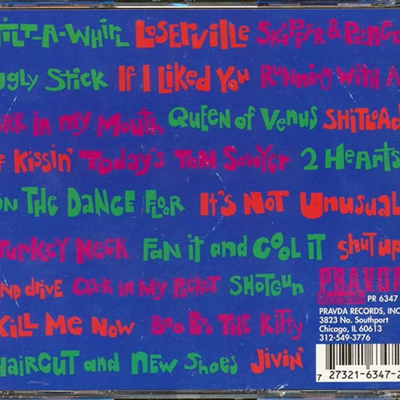 The New Duncan Imperials  CD -  Loserville (22 tracks)