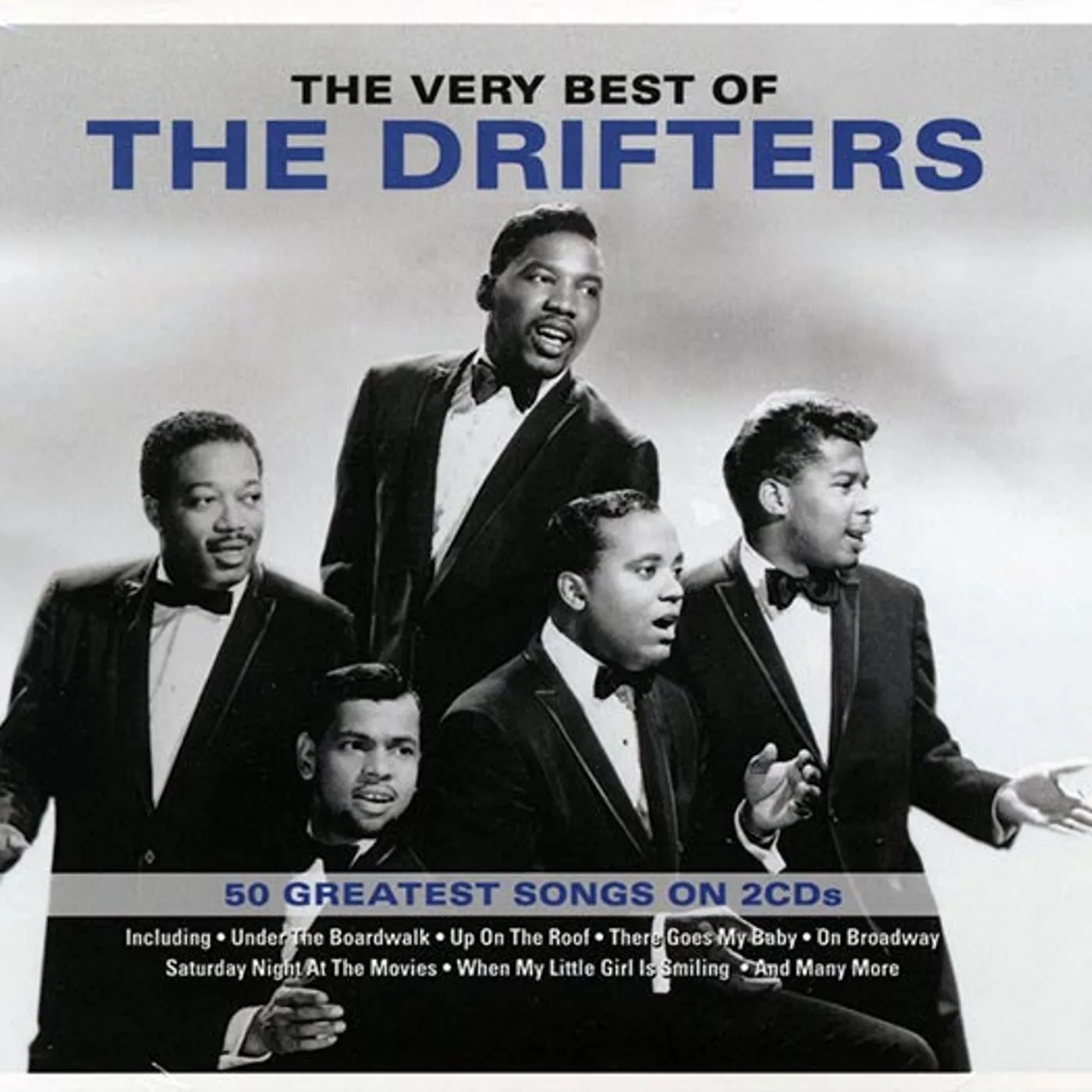 The Drifters  CD -  The Very Best Of The Drifters: 50 Greatest Songs (50 tracks) (2xCD) (deluxe 3 fold digipak)