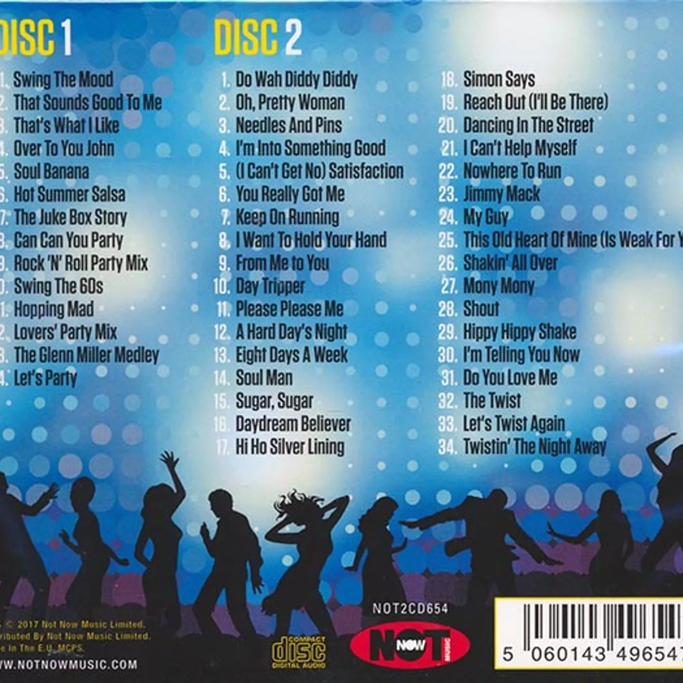 Jive Bunny and the Mastermixers  CD -  The Very Best Of Jive Bunny & The Mastermixers: The Classic Party Hits (48 tracks) (2xCD)