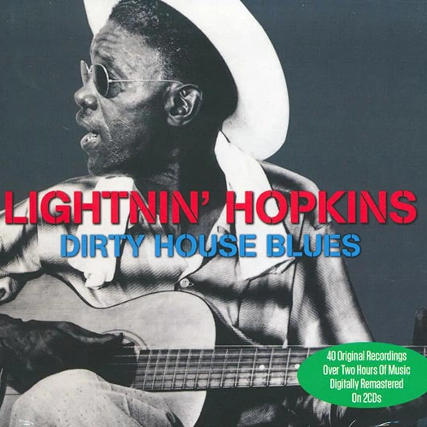 Lightnin' Hopkins  CD -  Dirty House Blues (50 tracks) (2xCD)