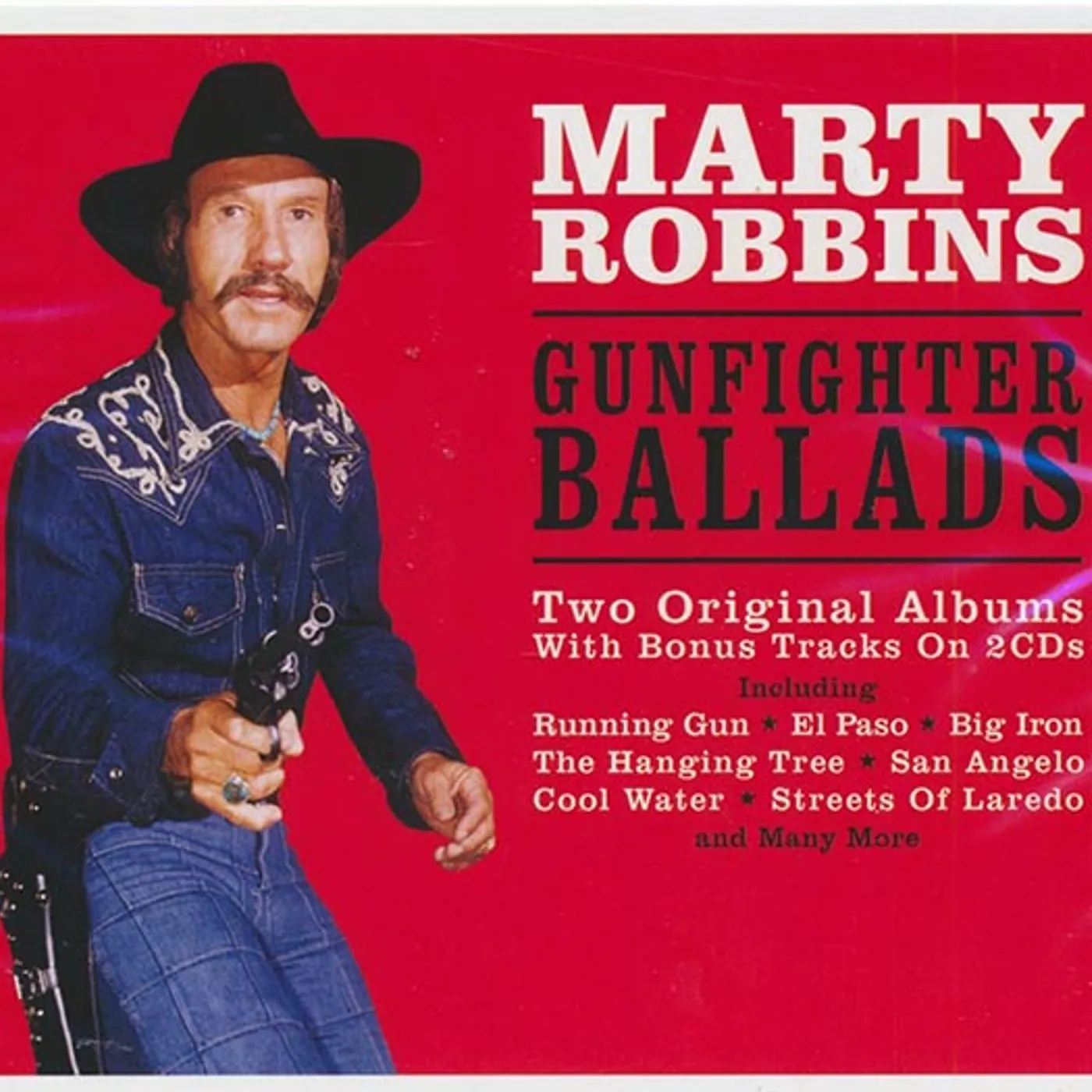 Marty Robbins  CD -  Gunfighter Ballads (35 tracks) (2xCD)