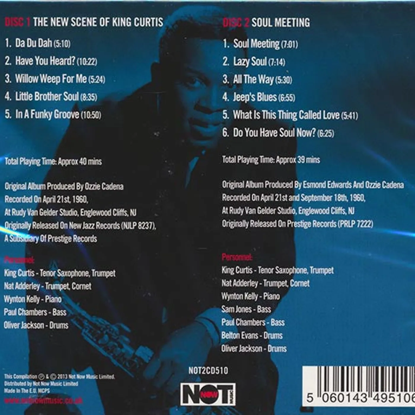 King Curtis  CD -  Sax Scene (2xCD)