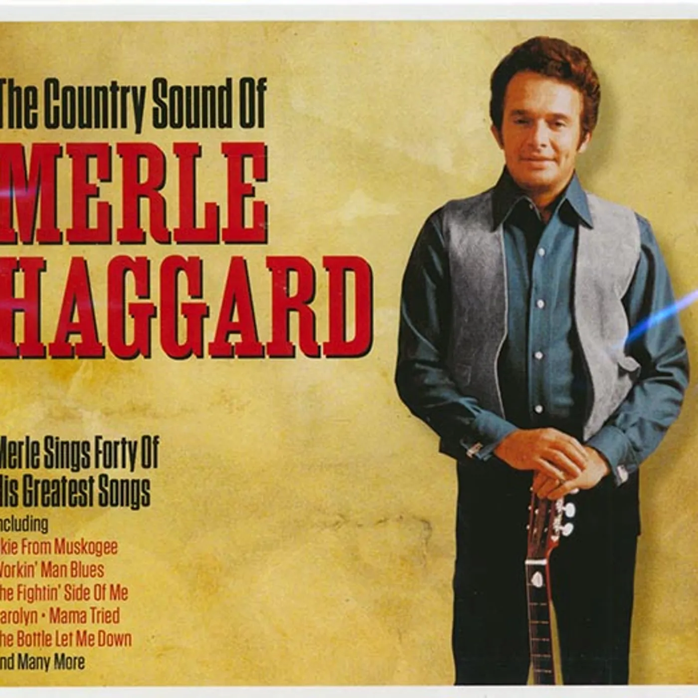 Merle Haggard  CD -  The Country Sounds Of Merle Haggard (40 tracks) (2xCD)