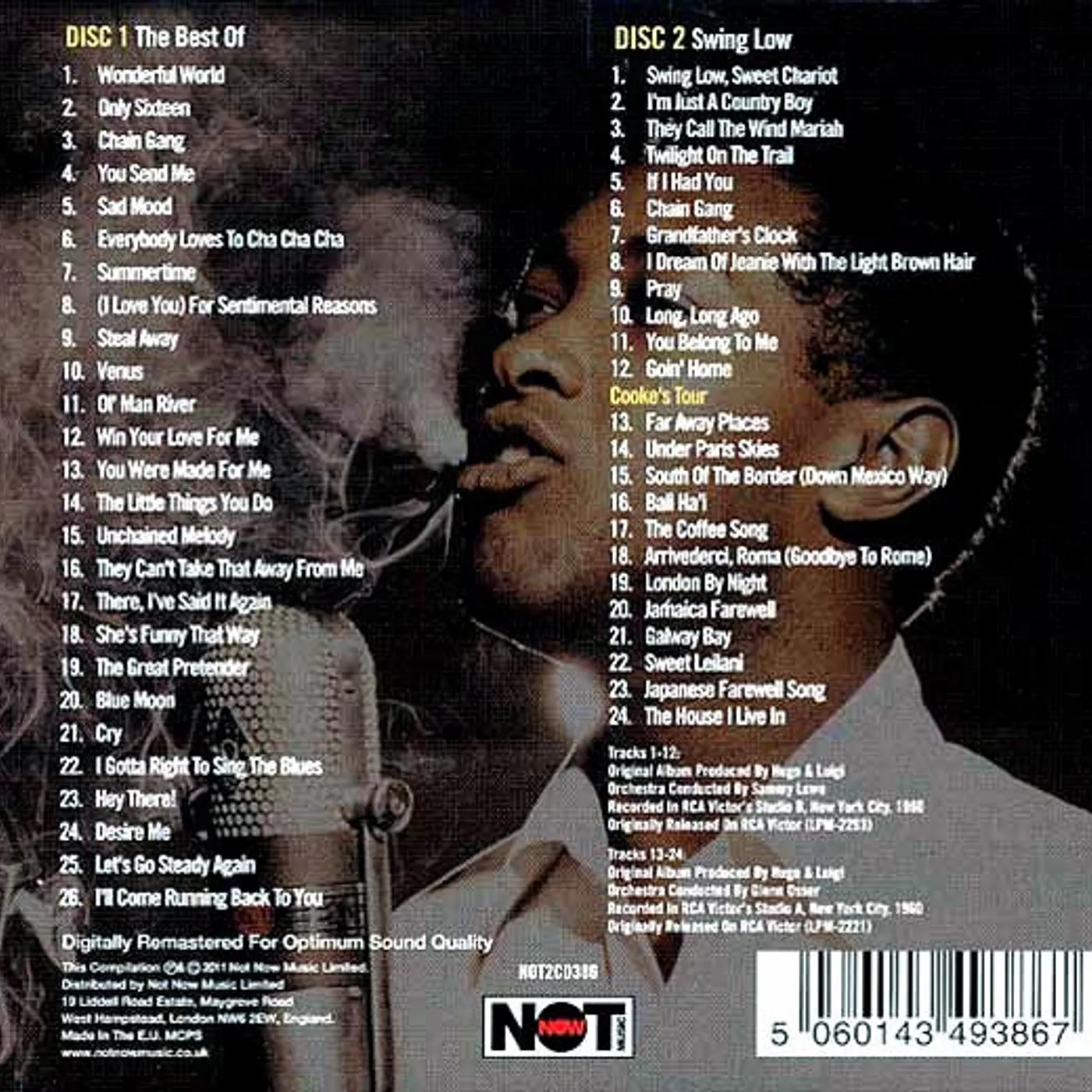 Sam Cooke  CD -  The Best Of Sam Cooke (50 tracks) (2xCD)