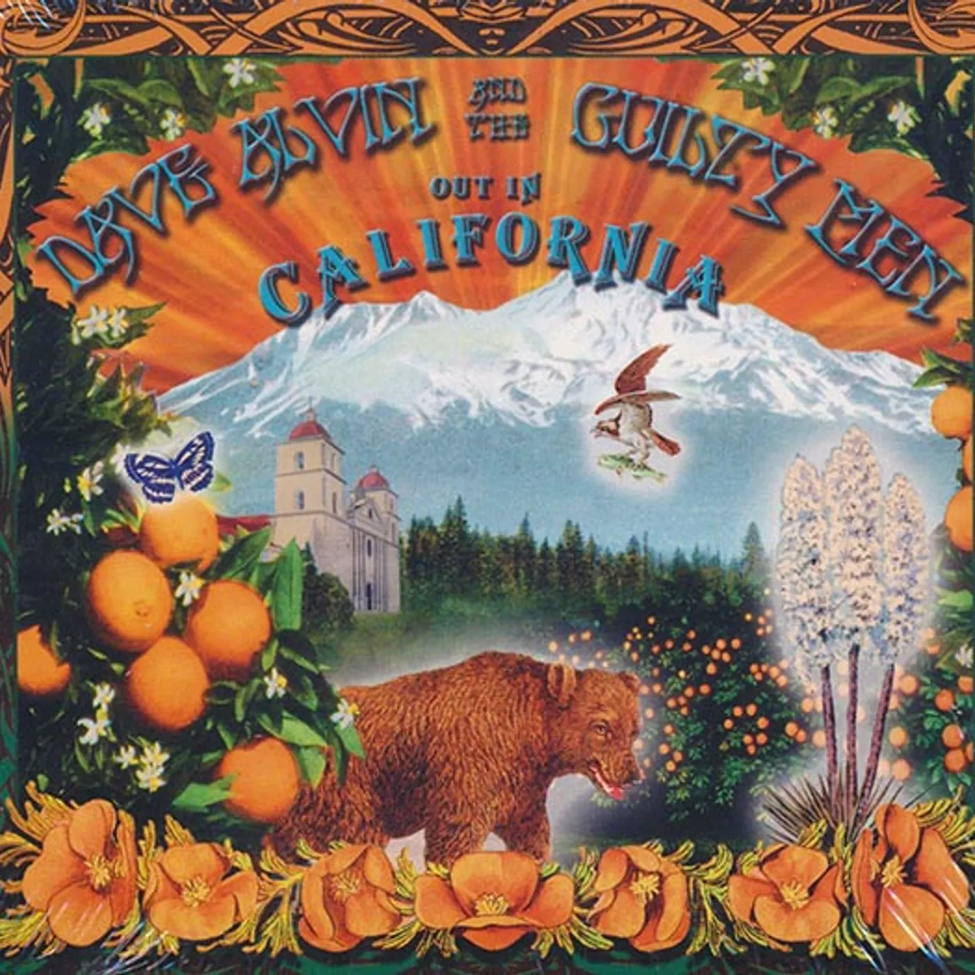 Dave Alvin & The Guilty Men  CD -  Out In California(deluxe 3 fold digipak)