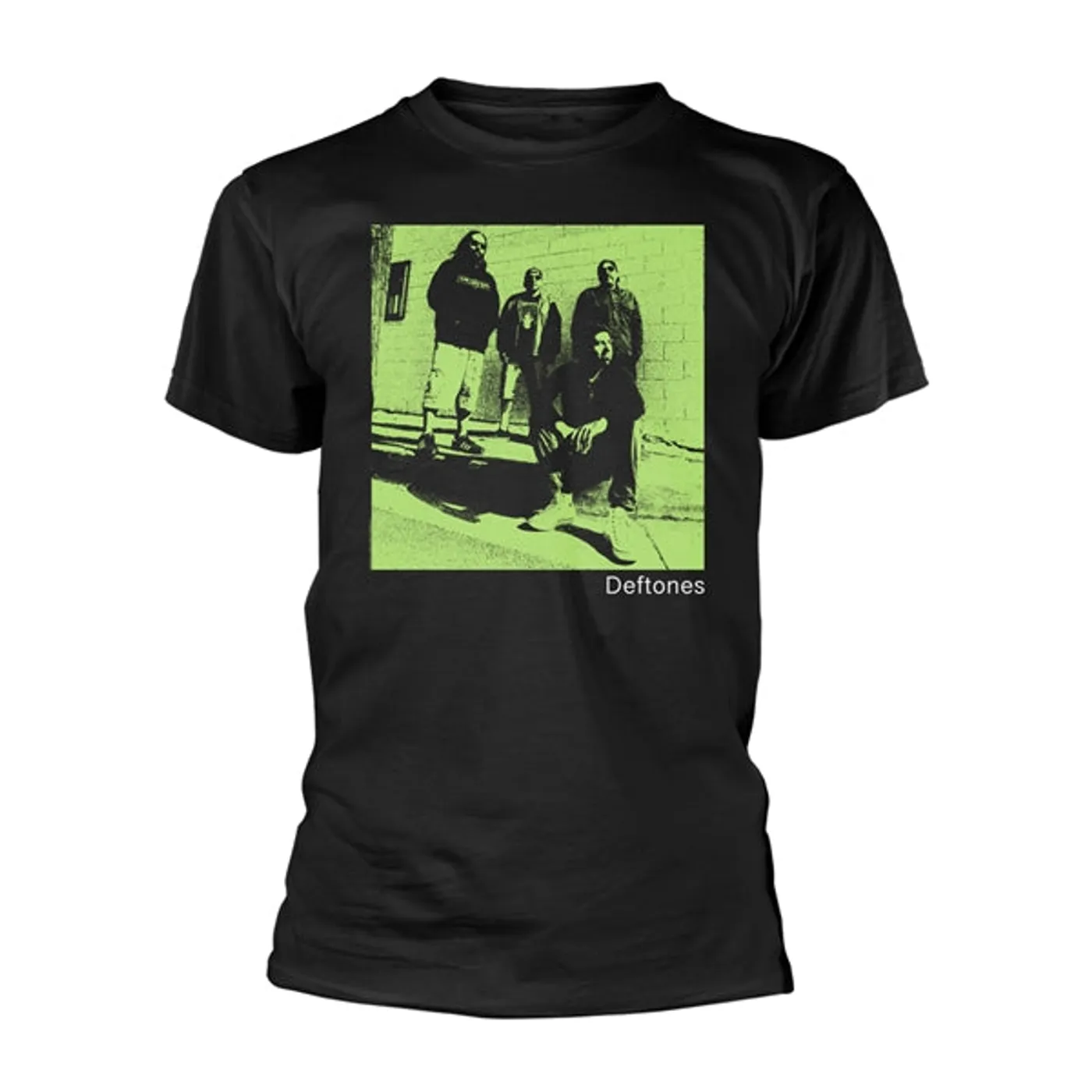 Deftones T Shirt - Green