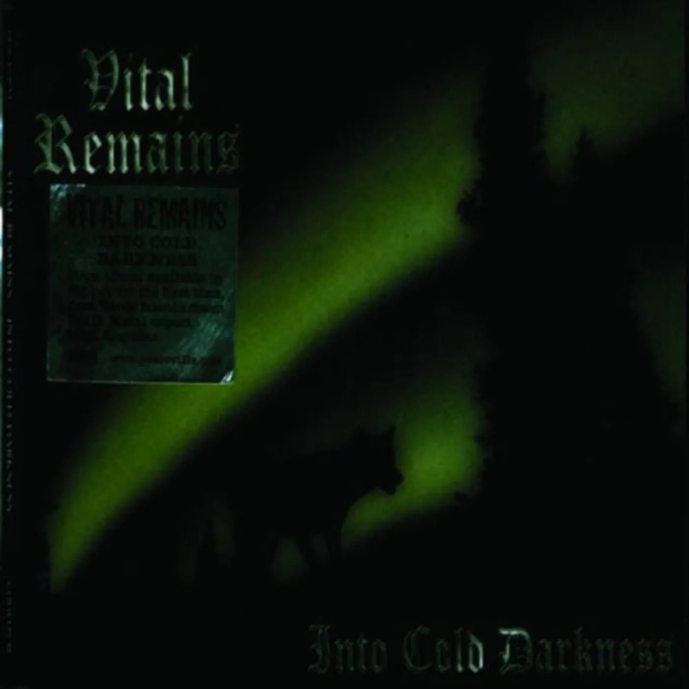 Vital Remains CD - Into Cold Darkness