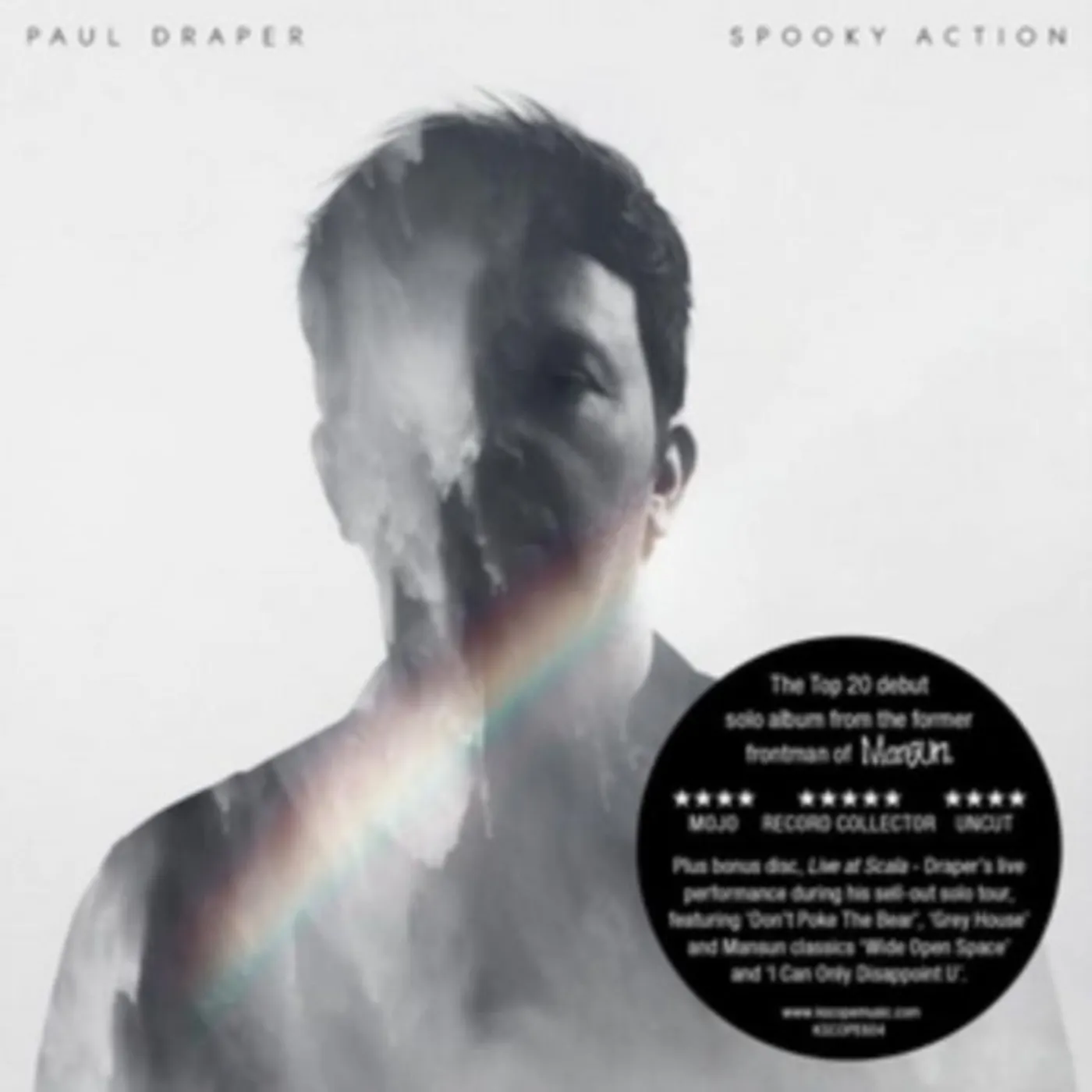 Paul Draper CD - Spooky Action / Live At Scala