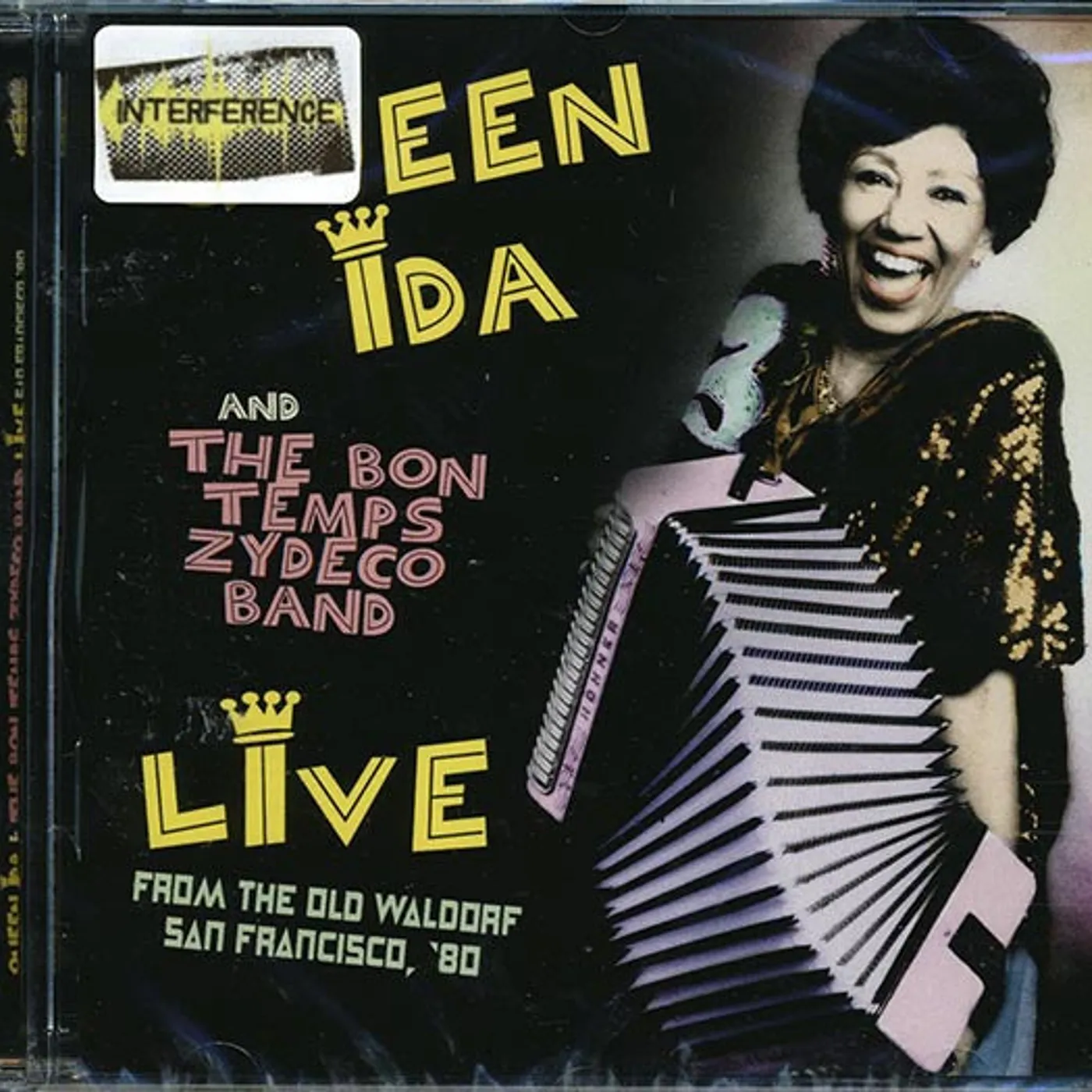 Queen Ida And The Bon Temps Zydeco Band  CD -  Live From The Old Waldorf San Francisco, '80 (remastered)