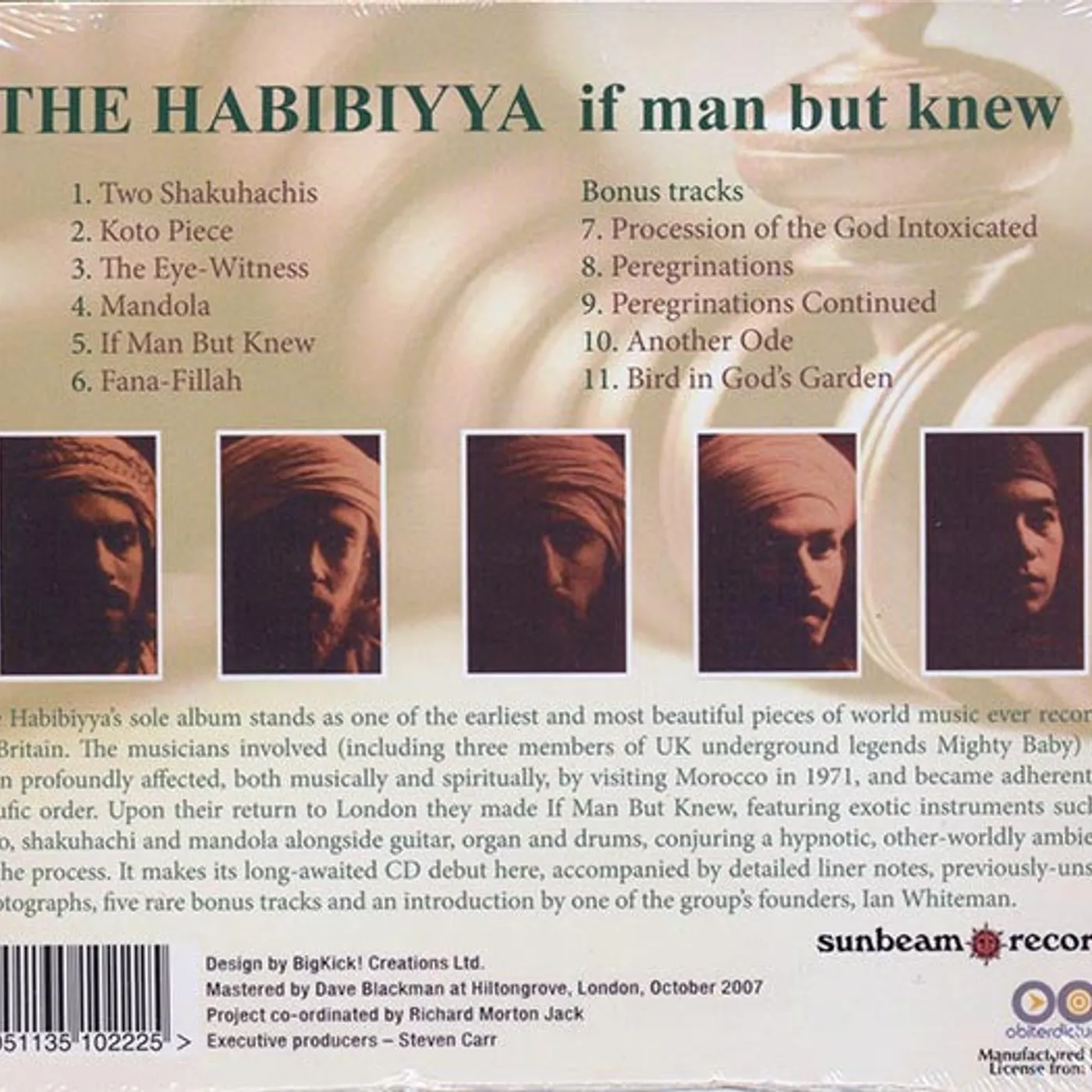 The Habibiyya  CD -  If Man But Knew (+ 6 bonus tracks) (incl. large booklet) (remastered)