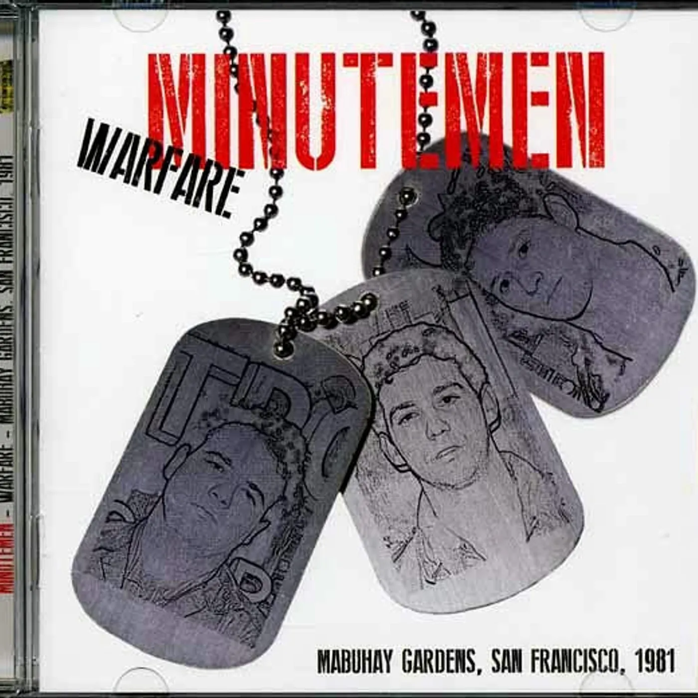 Minutemen  CD -  Warfare: Mabuhay Gardens, San Francisco, 1981