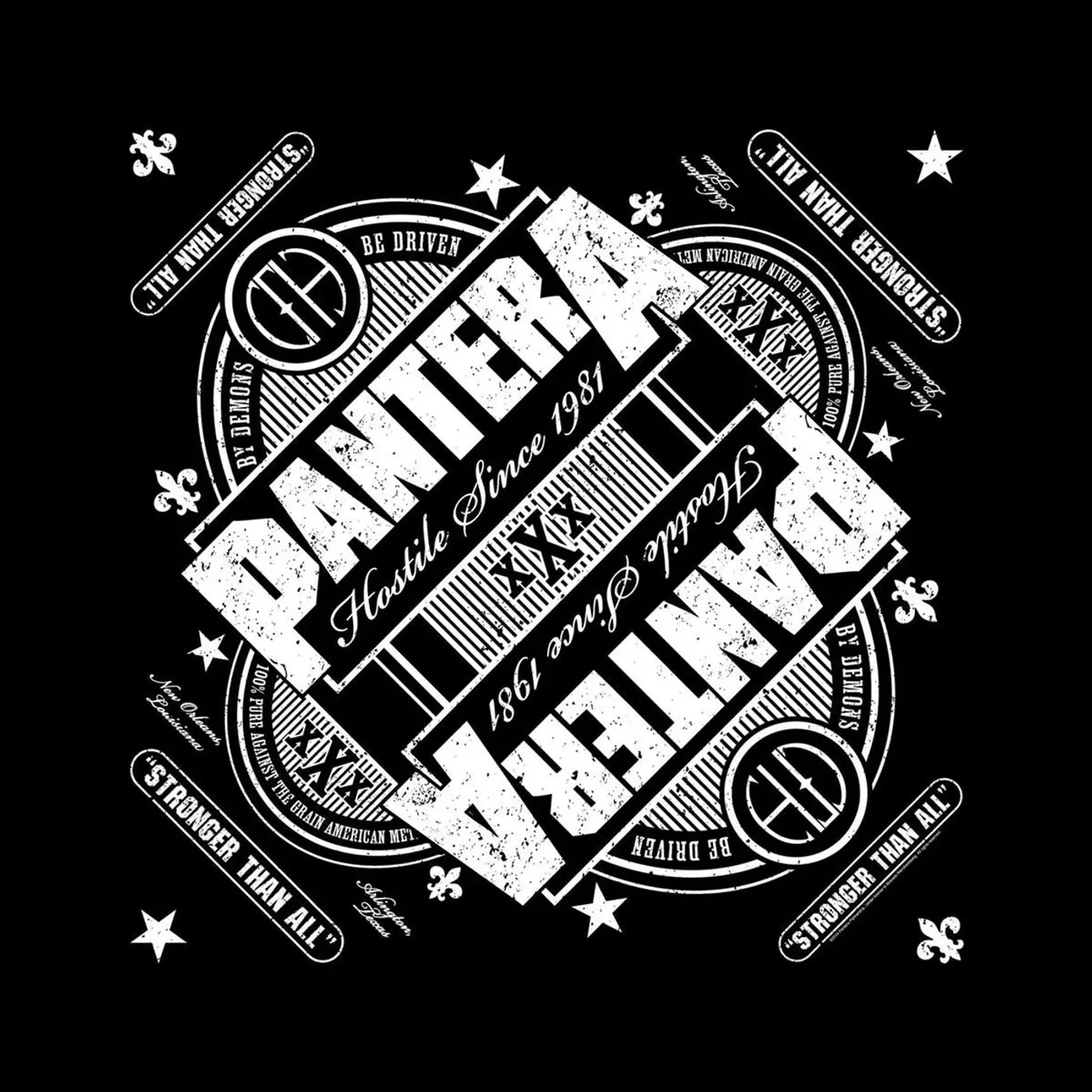 Pantera Bandana -  Stronger Than All
