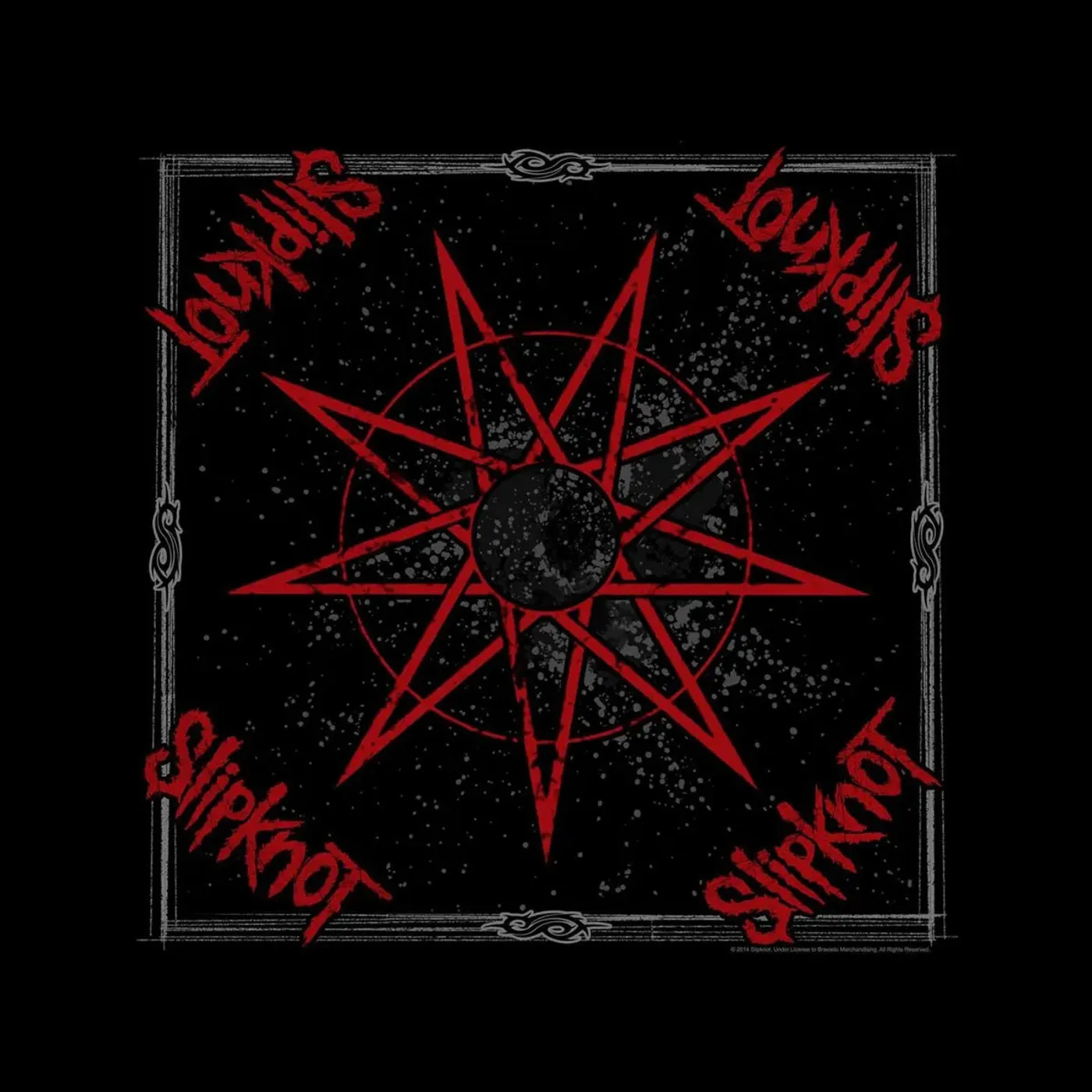 Slipknot Bandana -  Nine Pointed Star