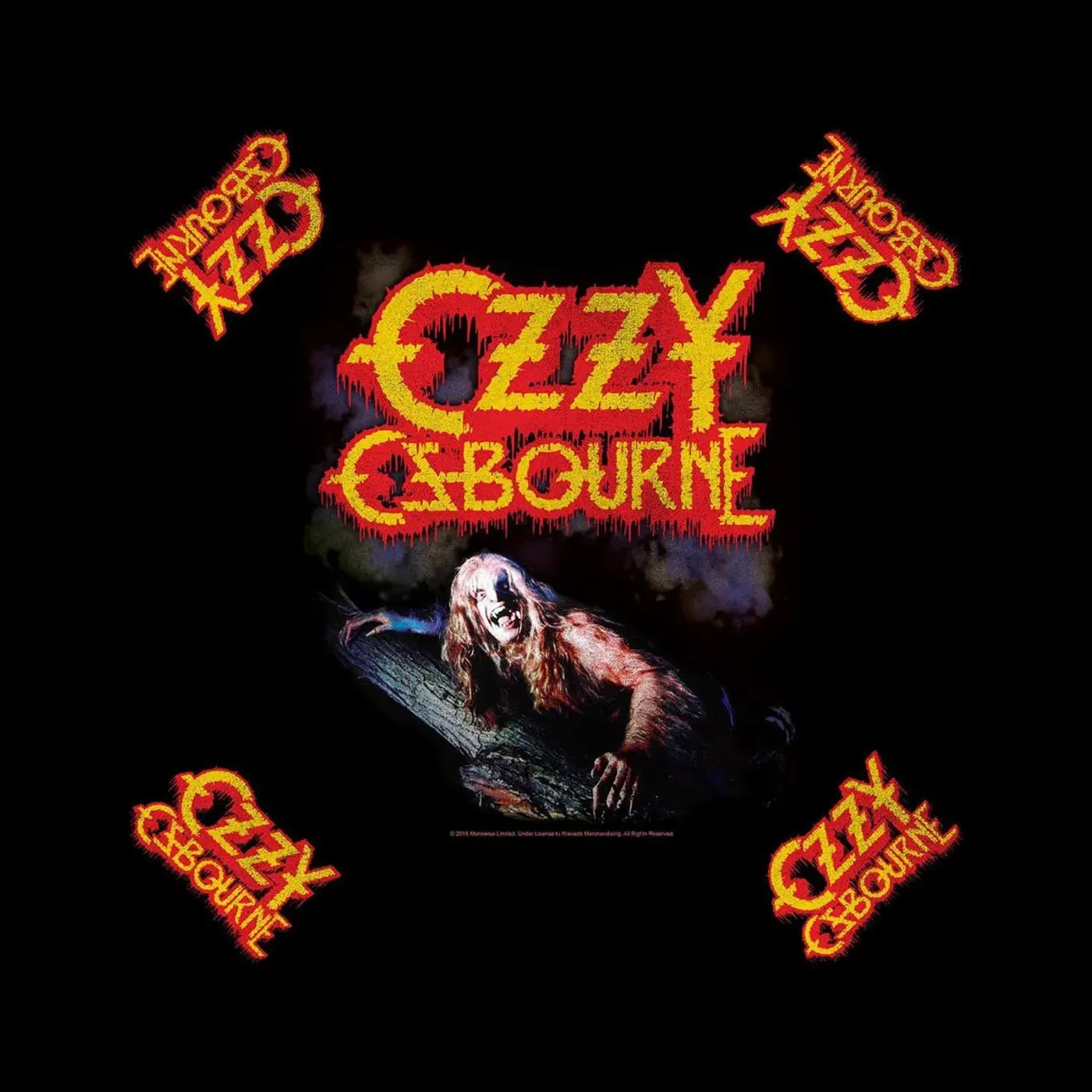 Ozzy Osbourne Bandana -  Bark At The Moon