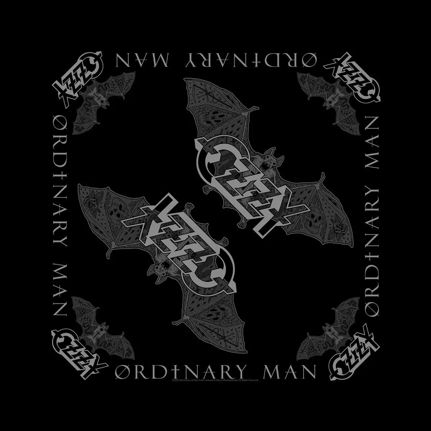Ozzy Osbourne Bandana -  Ordinary Man