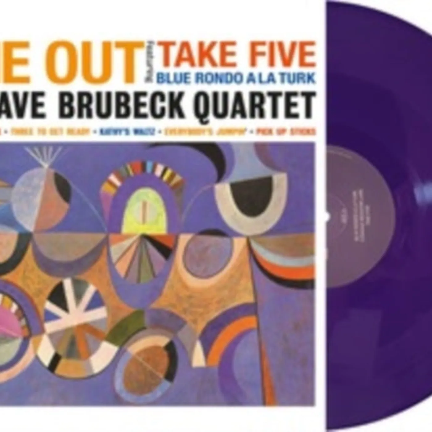 The Dave Brubeck Quartet LP Vinyl Record  Time Out (Purple Vinyl)