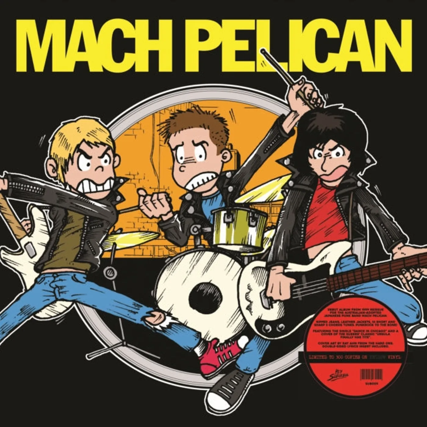 Mach Pelican LP Vinyl Record  Mach Pelican (Clear Vinyl)