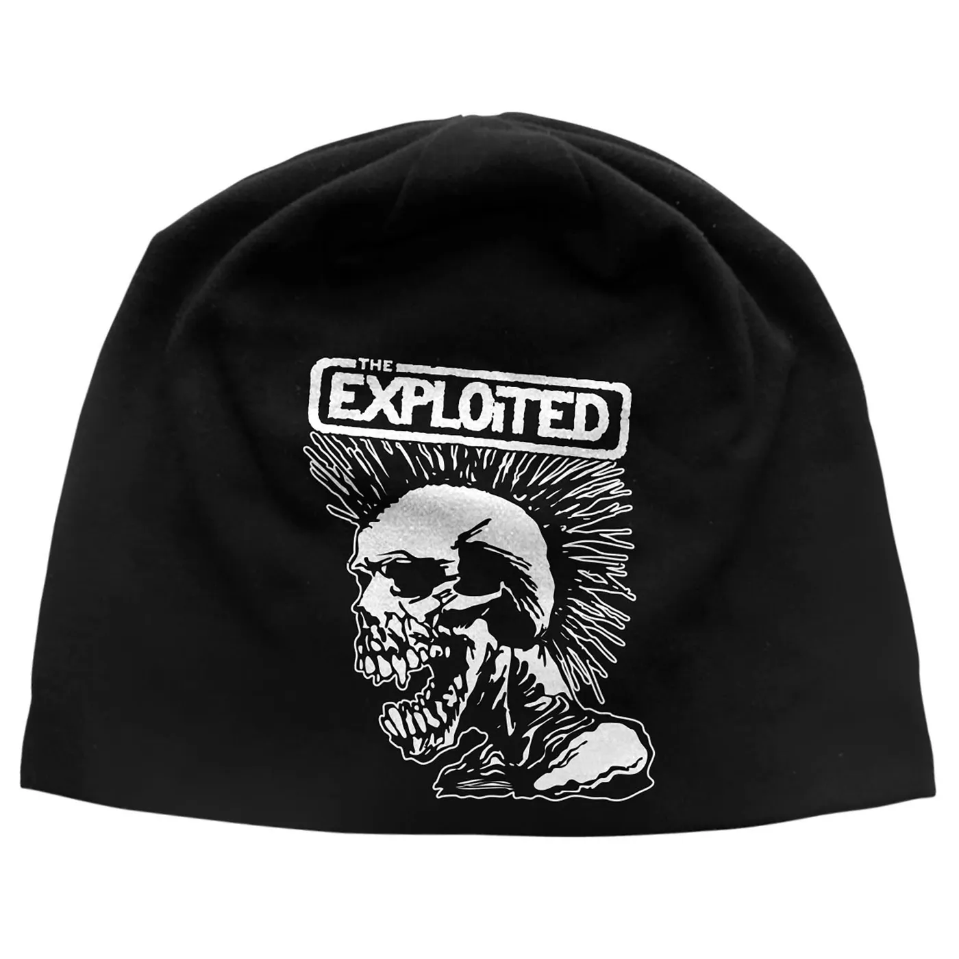 The Exploited  Beanie -  Mohican Skull