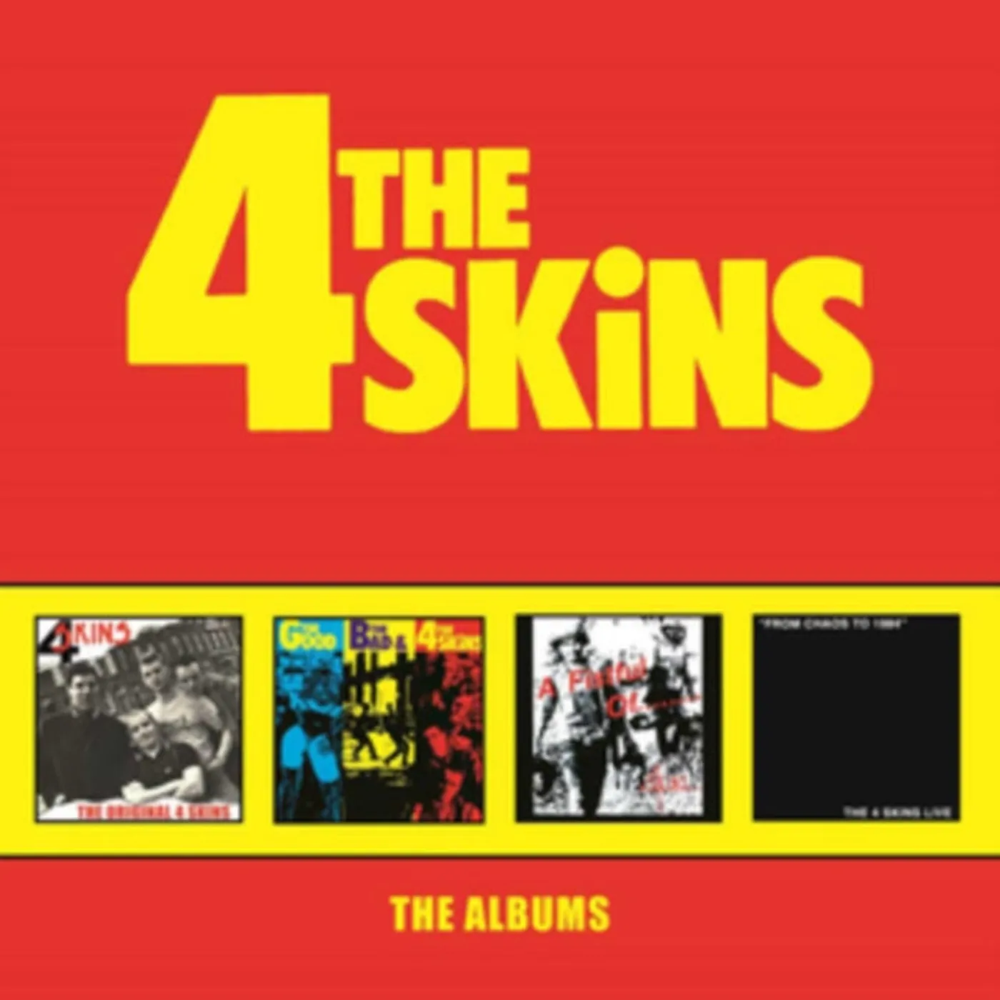 4 Skins CD - The Albums