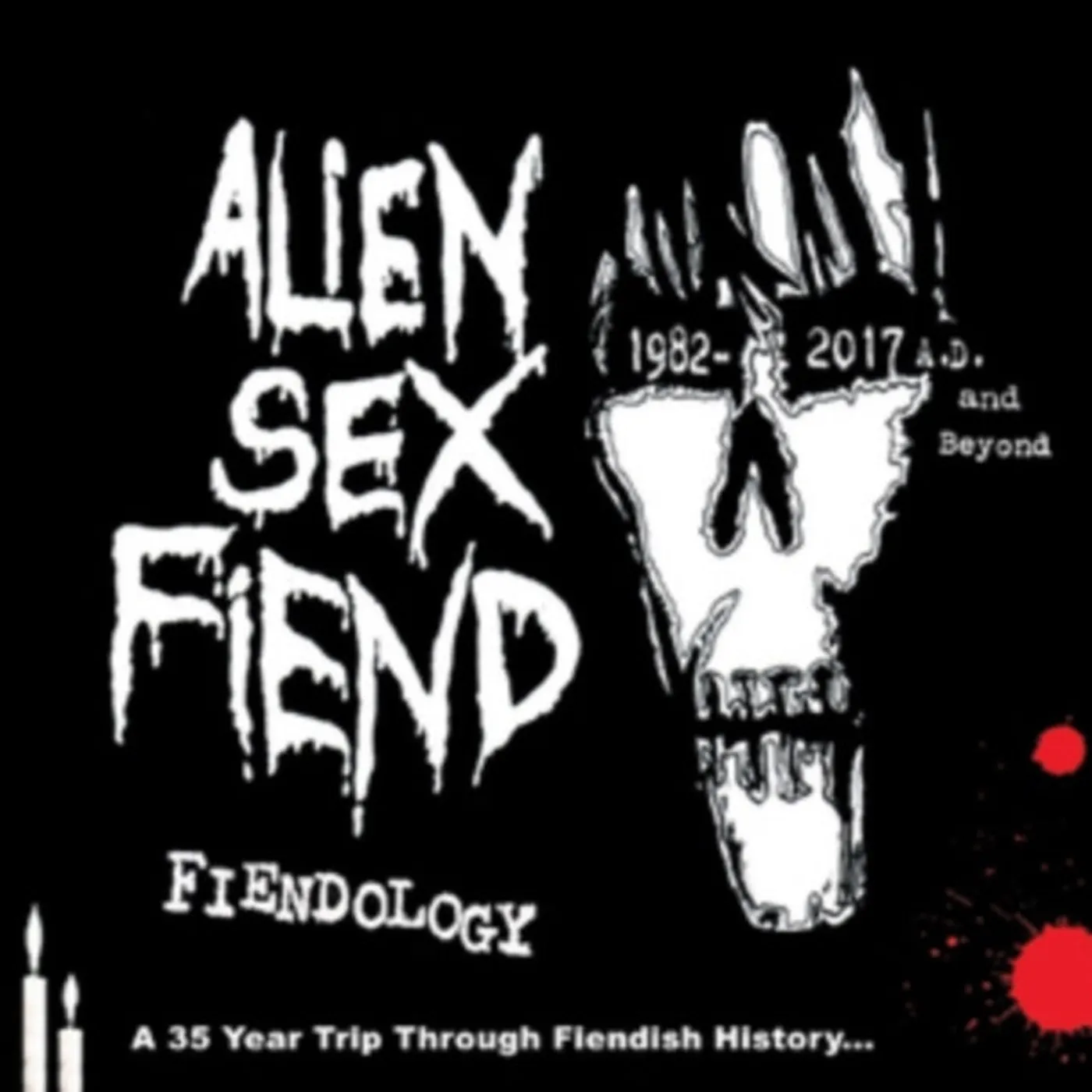 Alien Sex Fiend CD - Fiendology - A 35 Year Trip Through Fiendish History: 1982 to 2017 And Beyond
