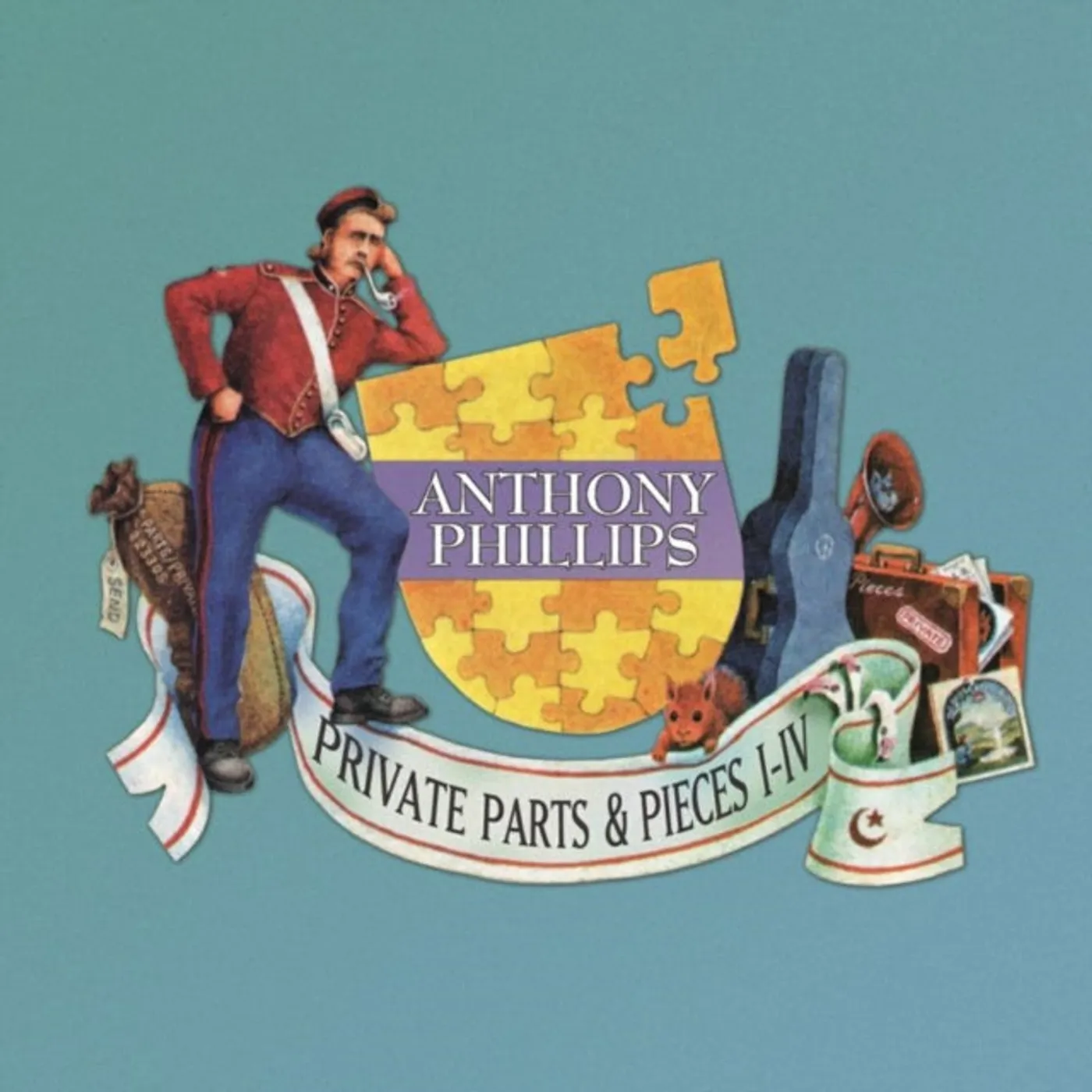 Anthony Phillips CD - Private Parts & Pieces 1-4
