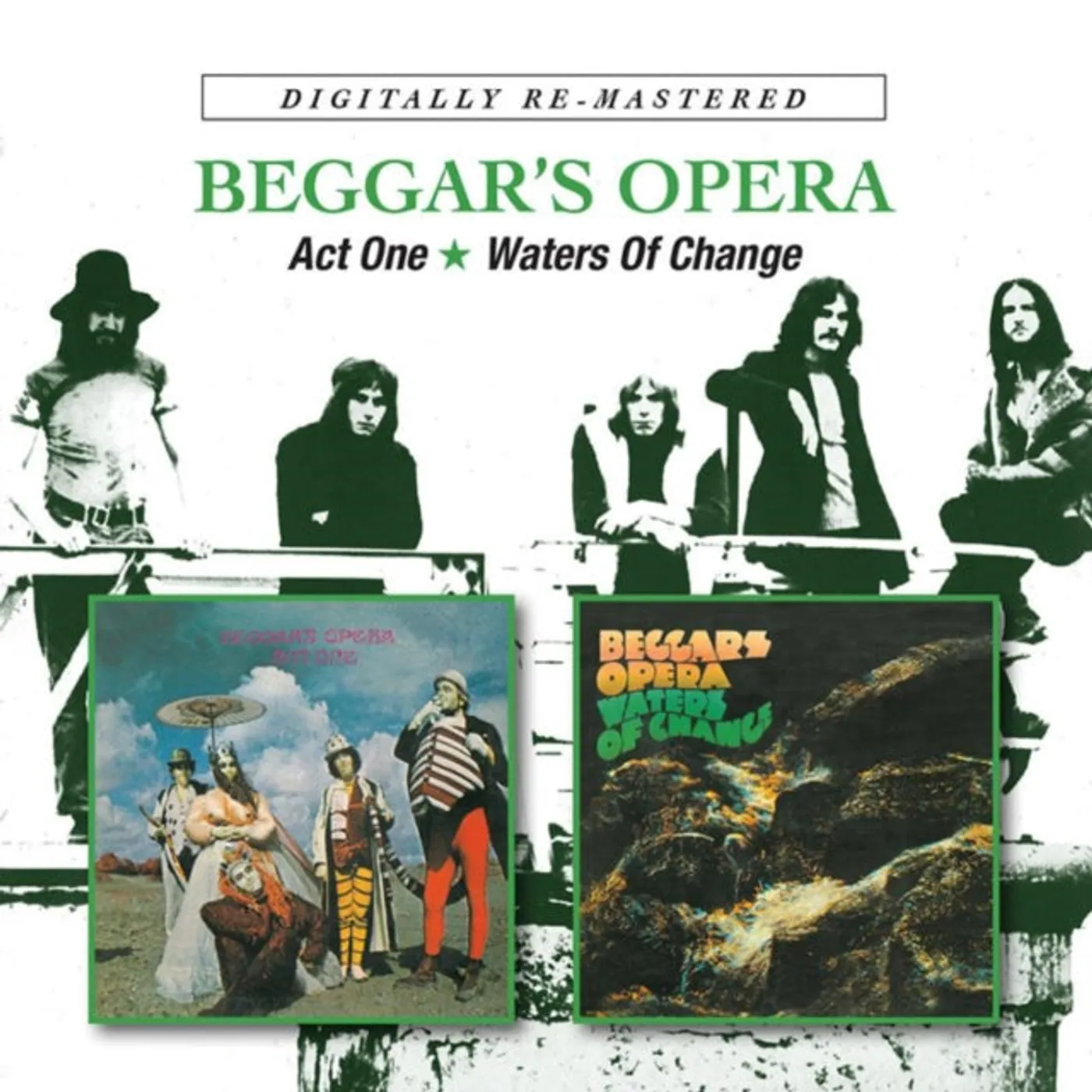 Beggars Opera CD - Act One / Waters Of Change