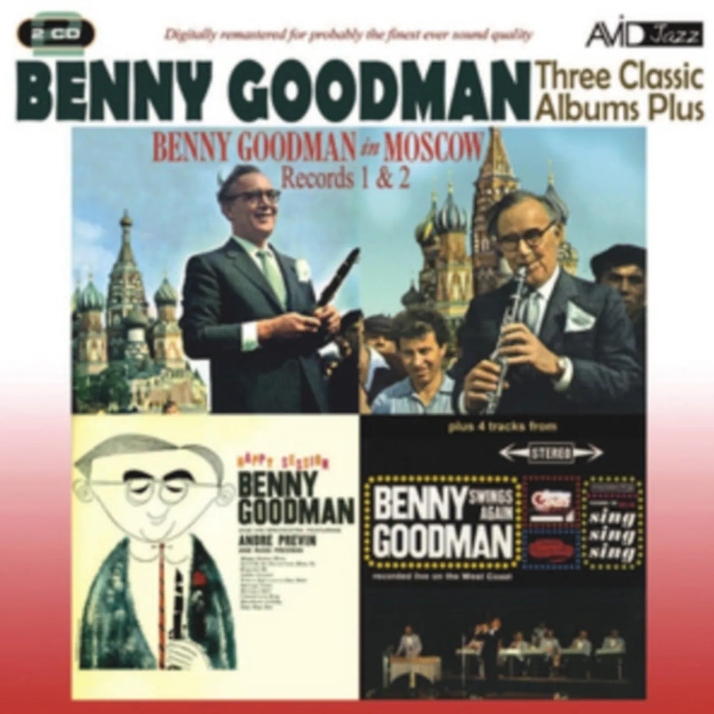 Benny Goodman CD - Three Classic Albums Plus