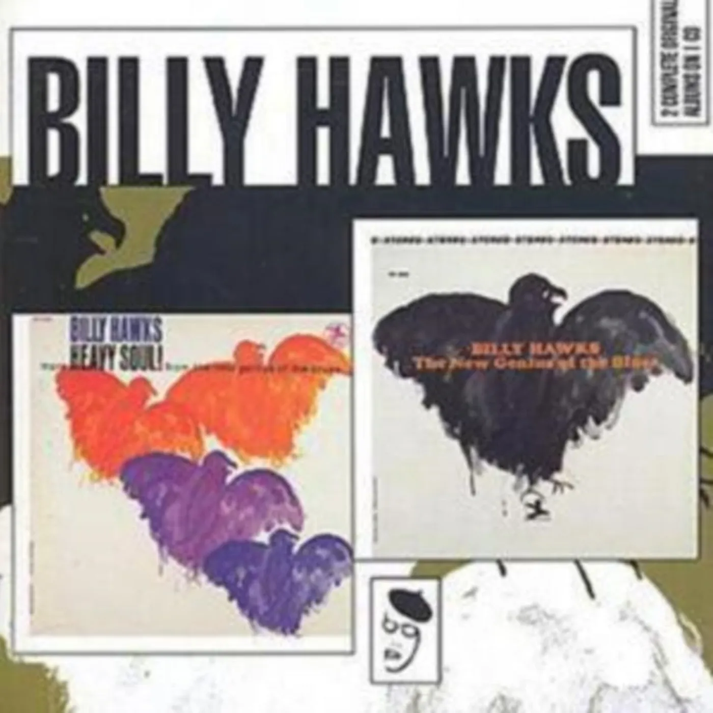 Billy Hawks CD - New Genius Of The Bl