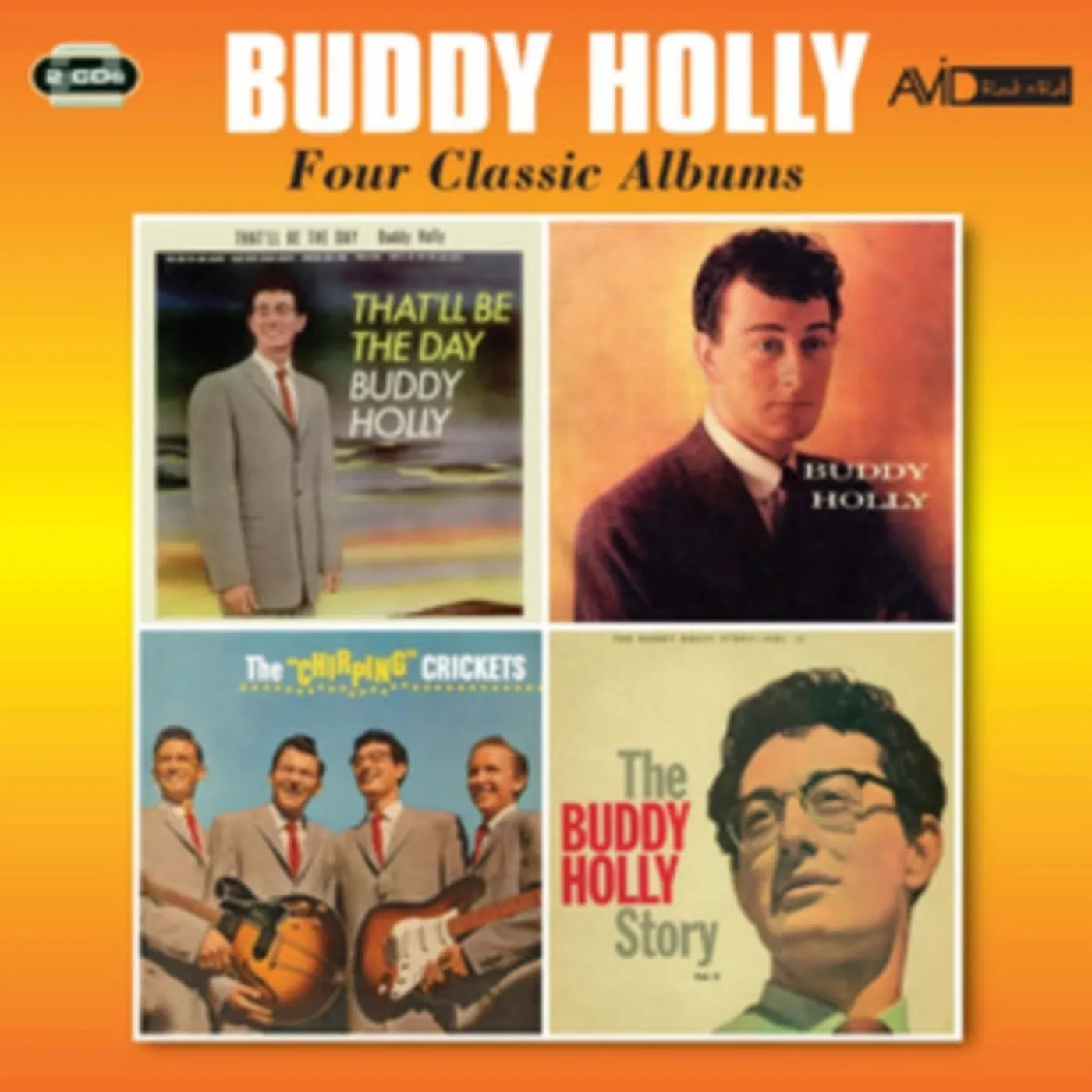 Buddy Holly CD - Four Classic Albums