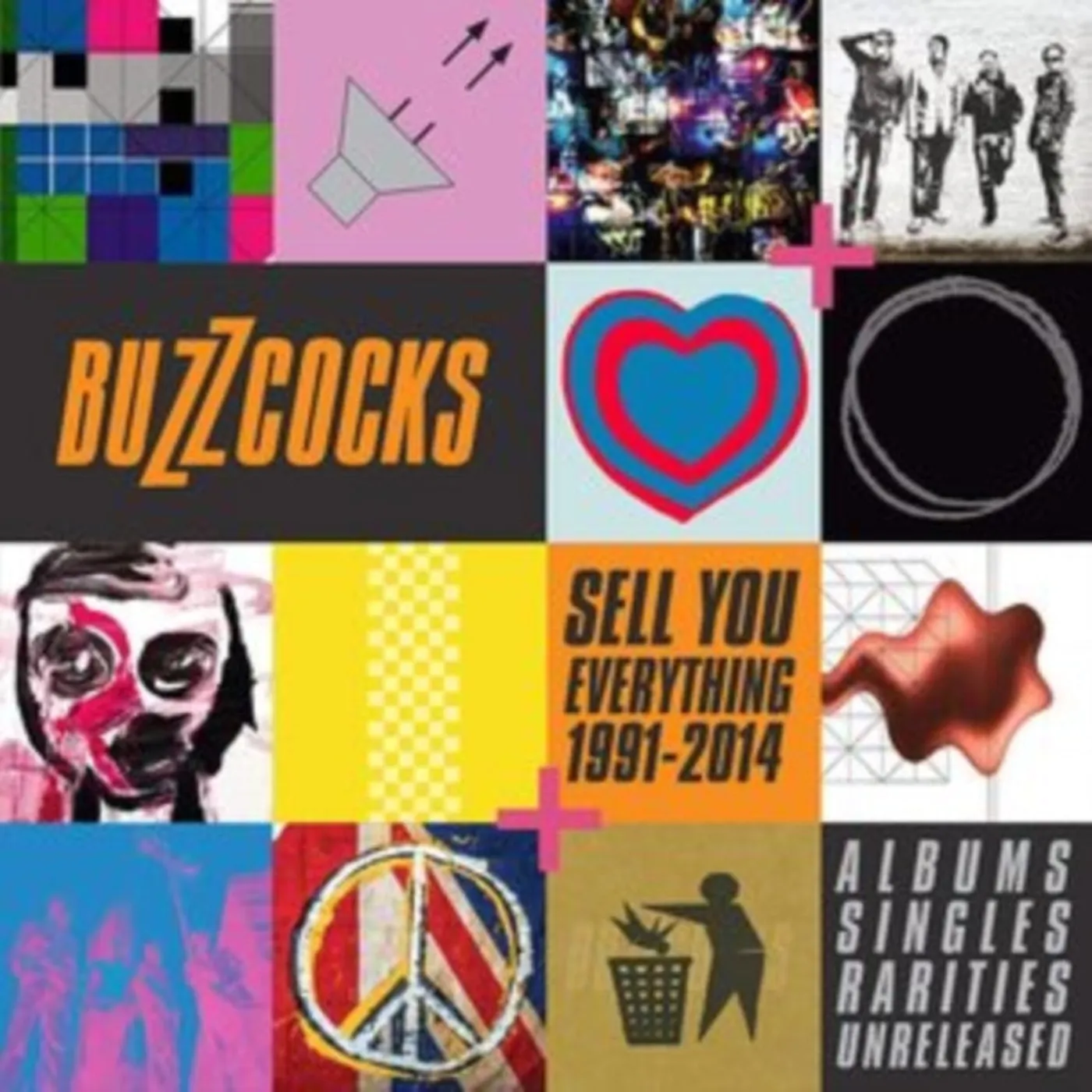 Buzzcocks CD - Sell You Everything (19 91-20. 04) Albums. Singles. Rarities. Unreleased