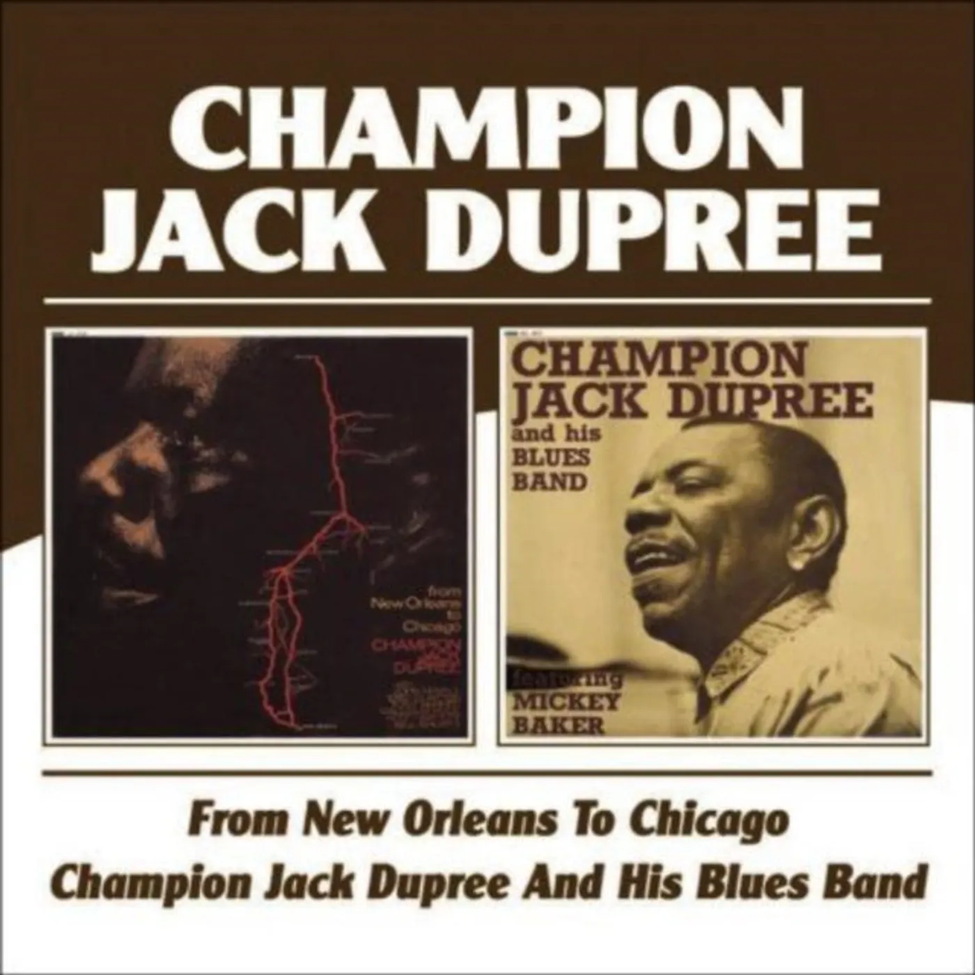 Champion Jack Dupree CD - From New Orleans To