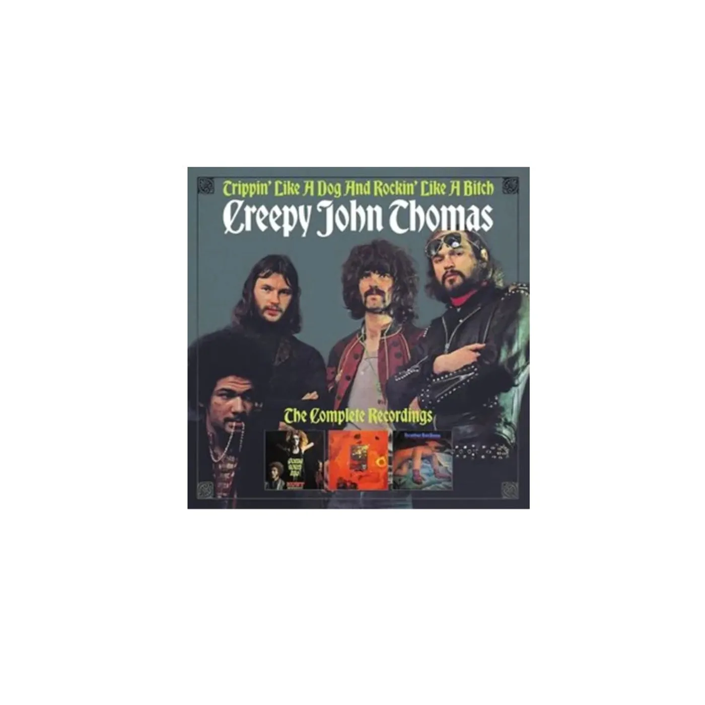 Creepy John Thomas CD - Trippin' Like A Dog And Rockin' Like A Bitch - The Complete Recordings (Capacity Wallet)