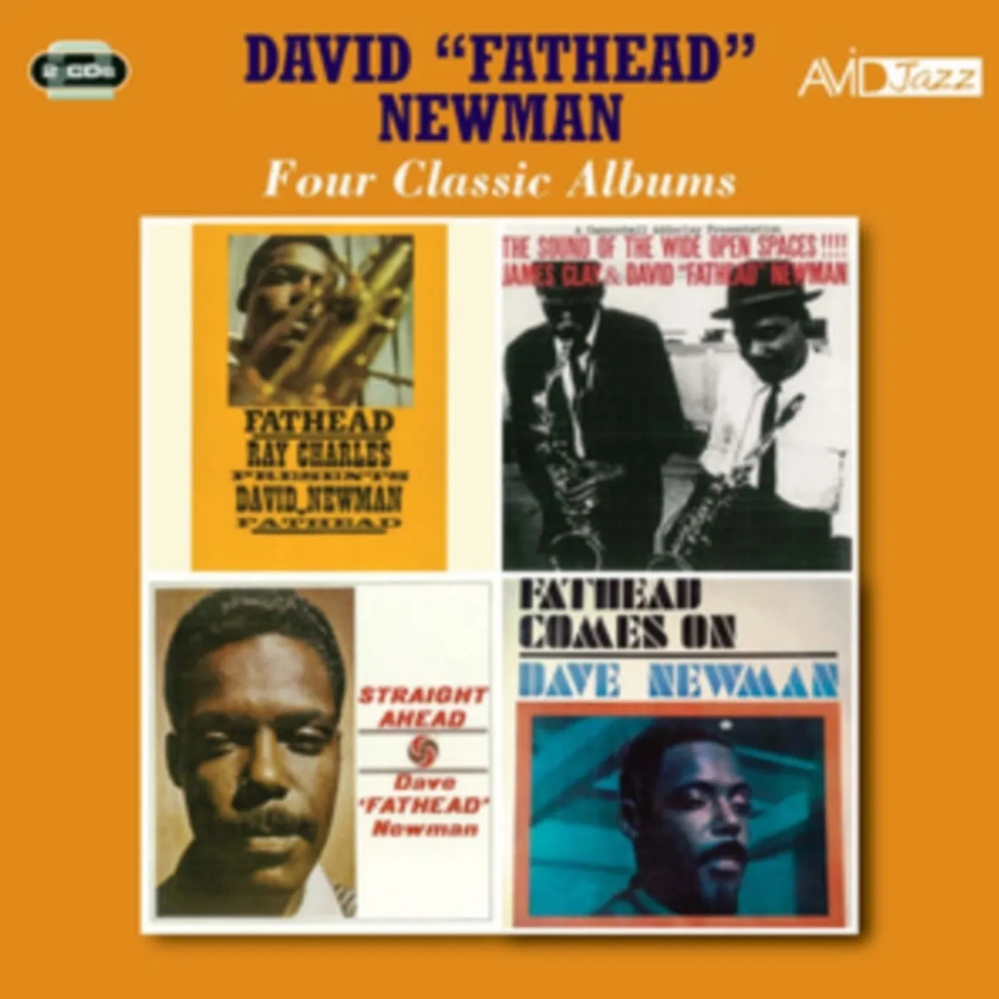 David "Fathead" Newman CD - Four Classic Albums