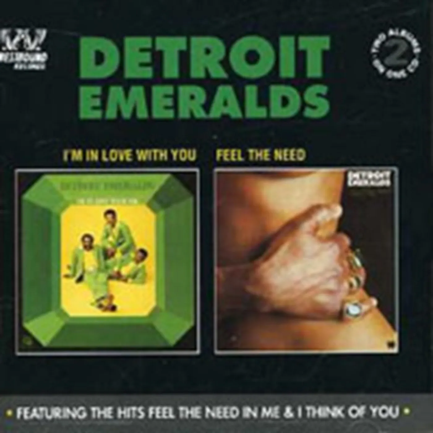 The Detroit Emeralds CD - I'm In Love With You