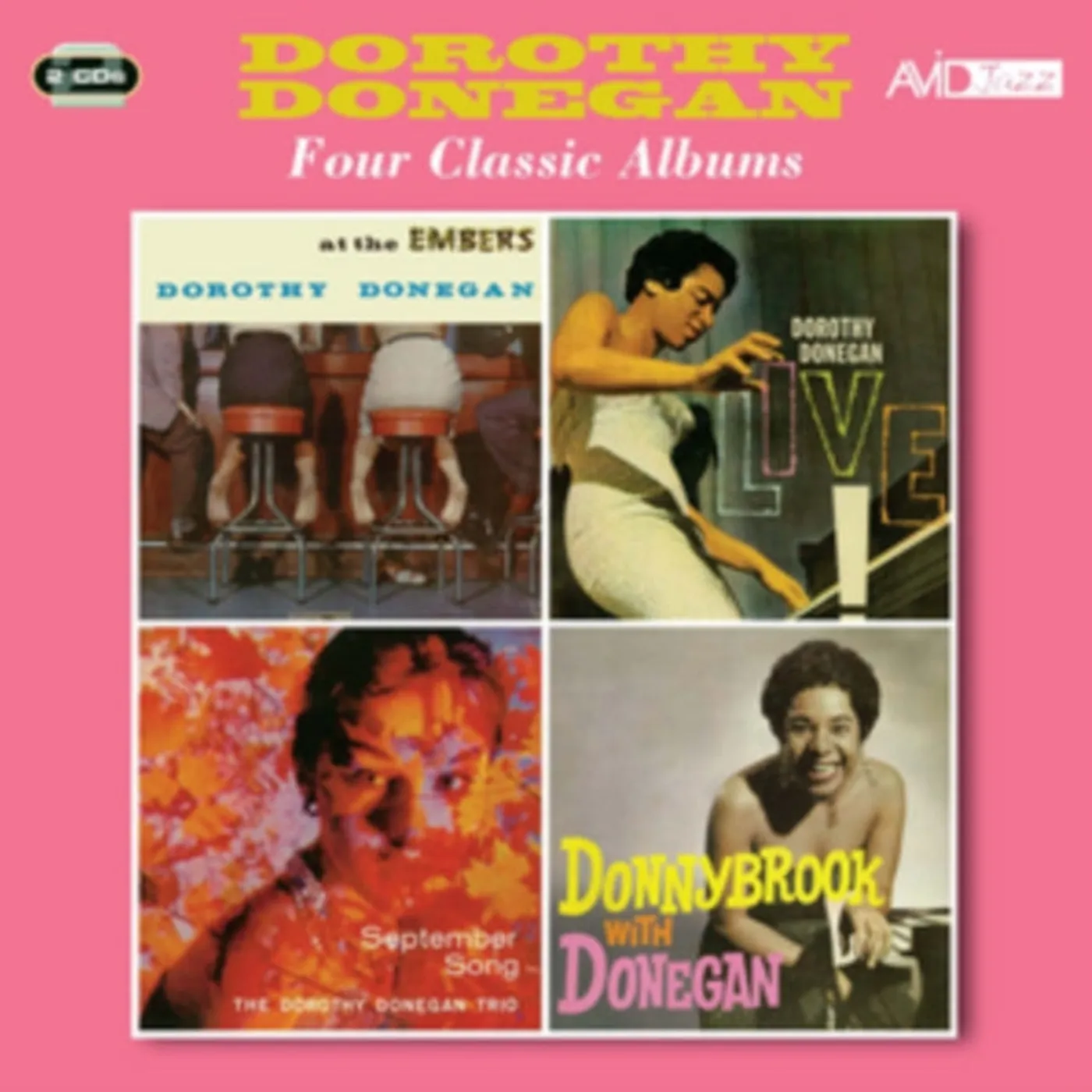 Dorothy Donegan CD - Four Classic Albums