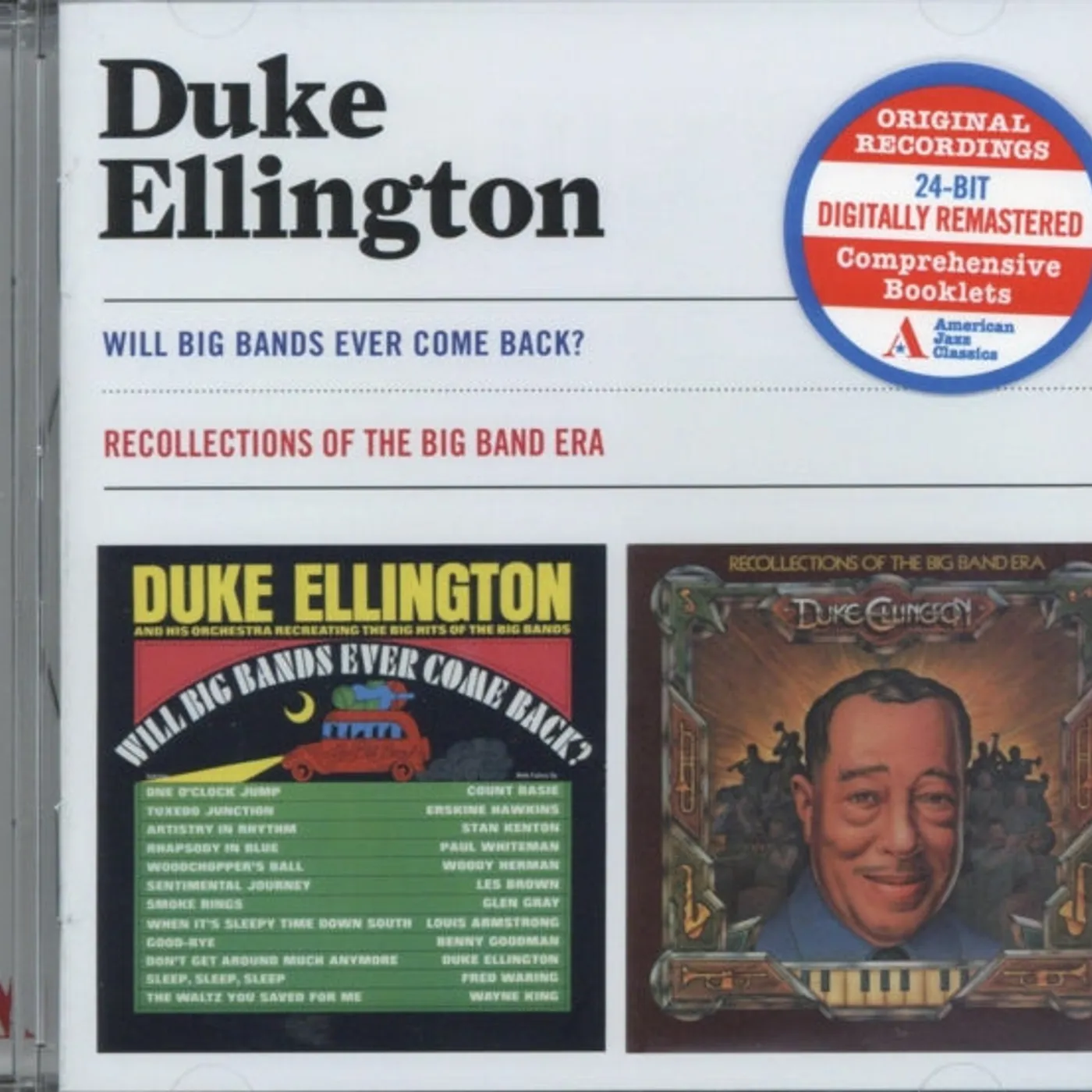 Duke Ellington CD - Will Big Bands Ever Come Back? / Recollections Of The Big Band Era