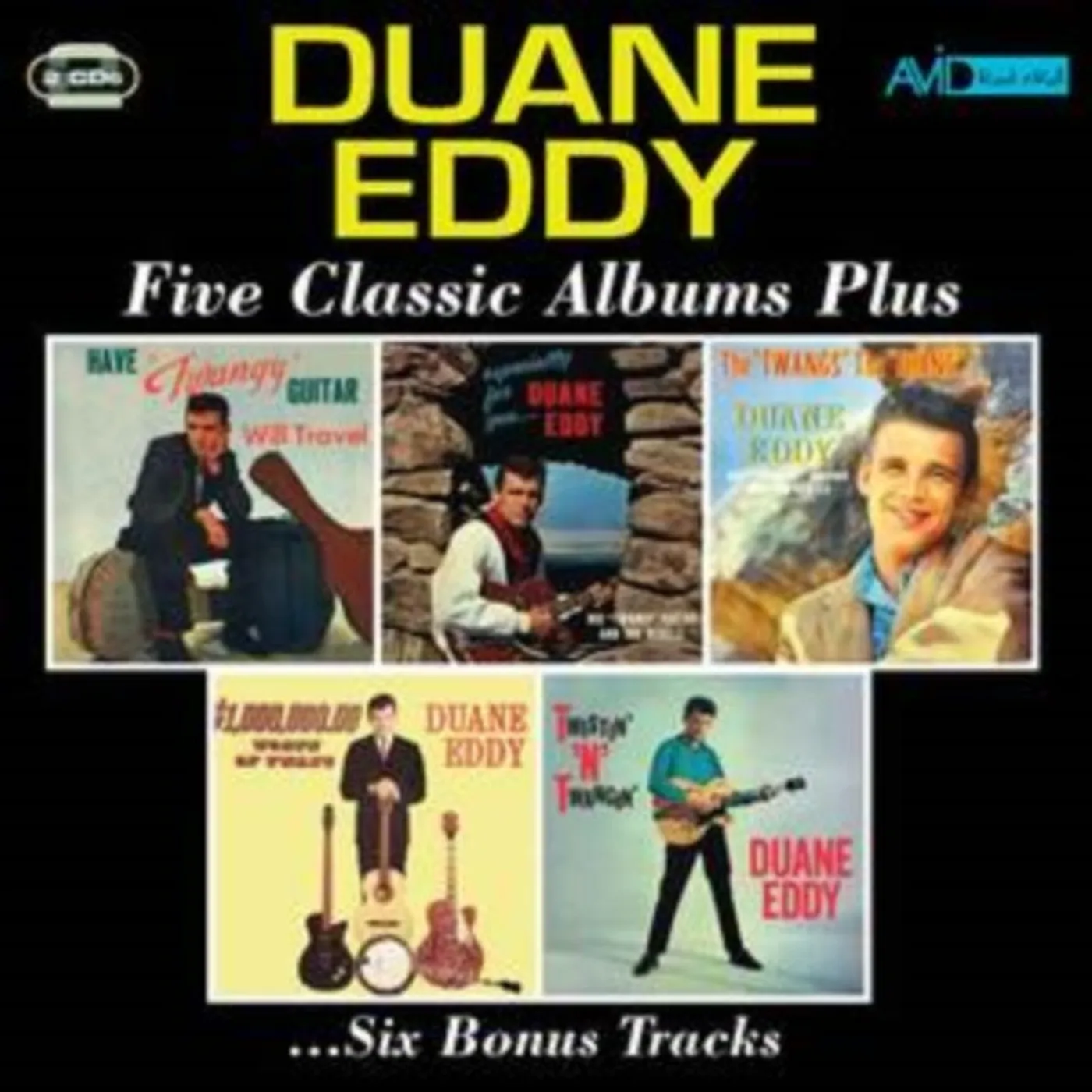 Eddy Duane CD - Have Twangy Guitar / Especially For You / Twang's The / Million Dollar Worth V.2 / Twistin N