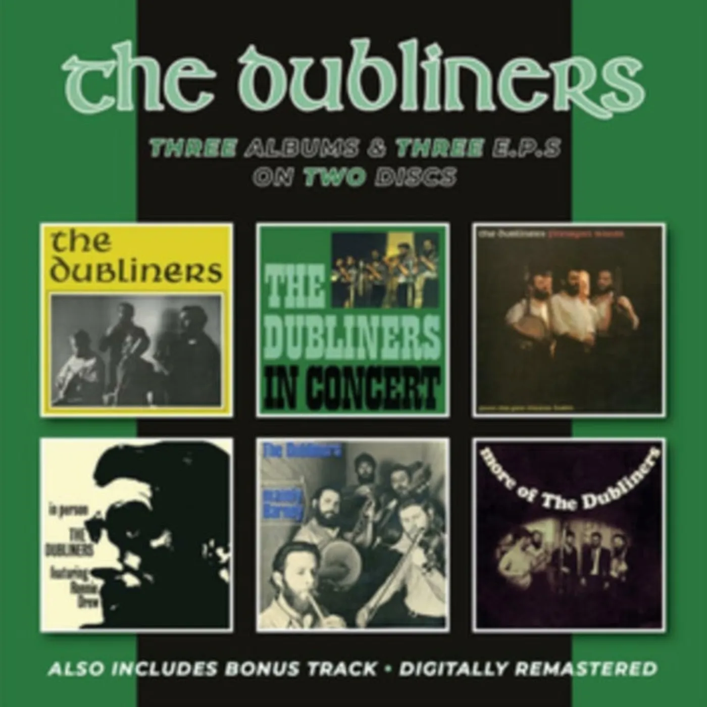 Dubliners CD - The Dubliners / In Concert / Finnegan Wakes / In Person + Mainly B