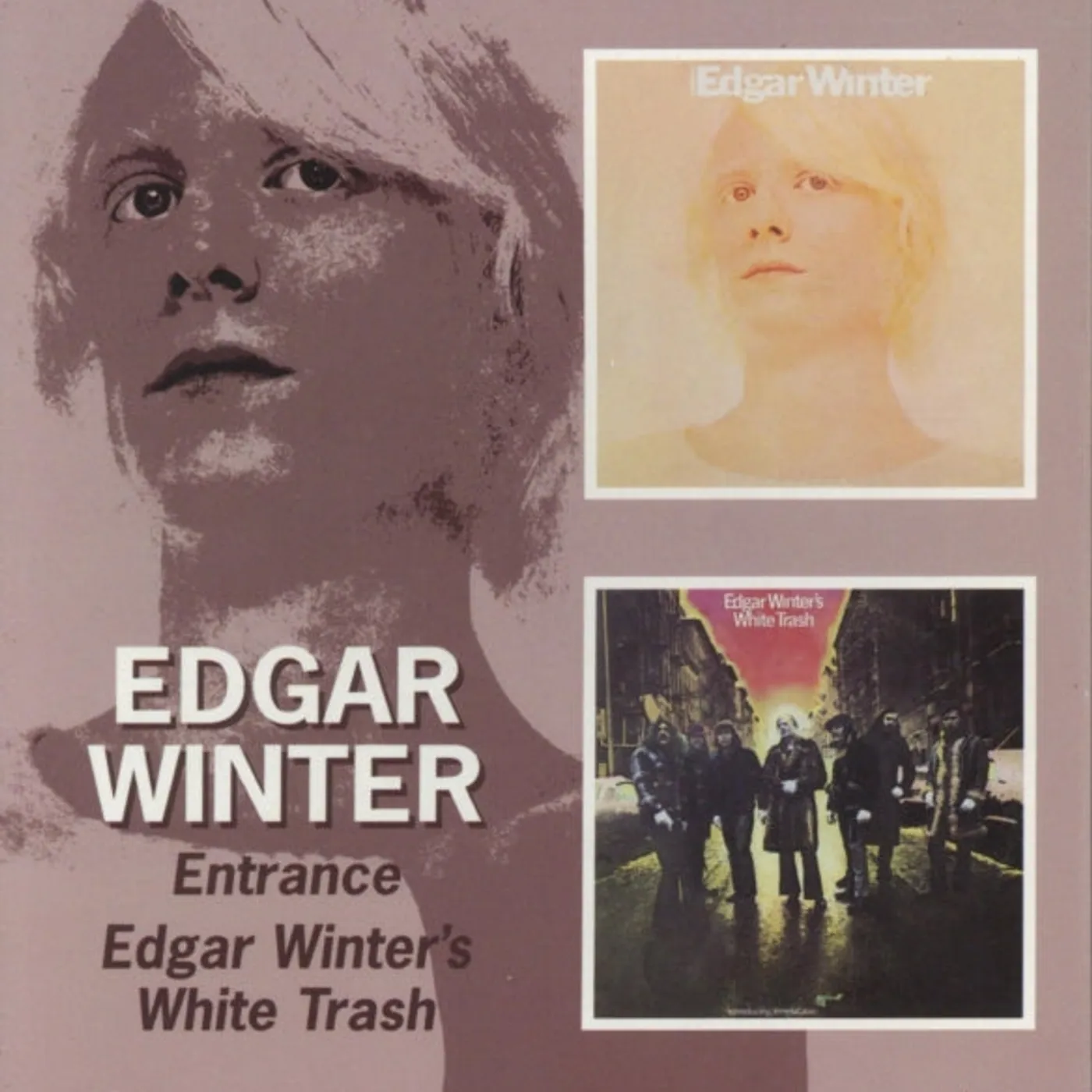 Edgar Winter CD - Entrance & White Trash