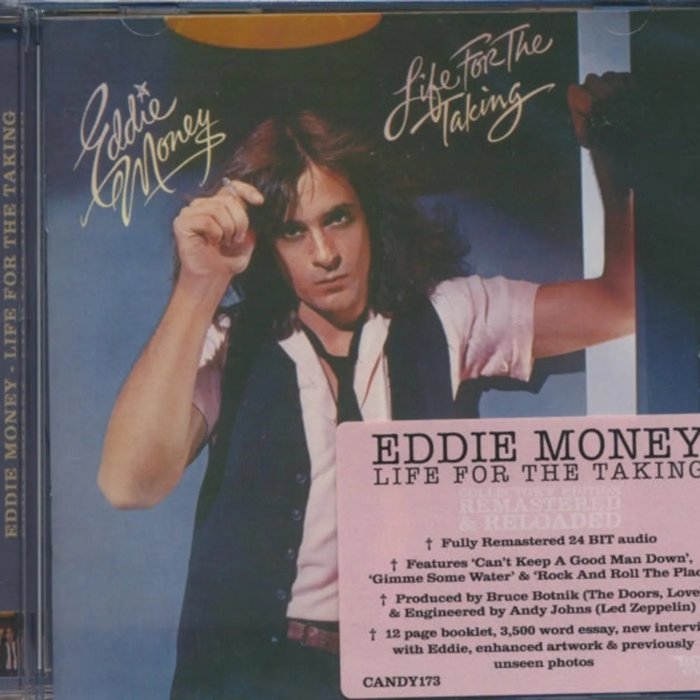 Eddie Money CD - Life For The Taking