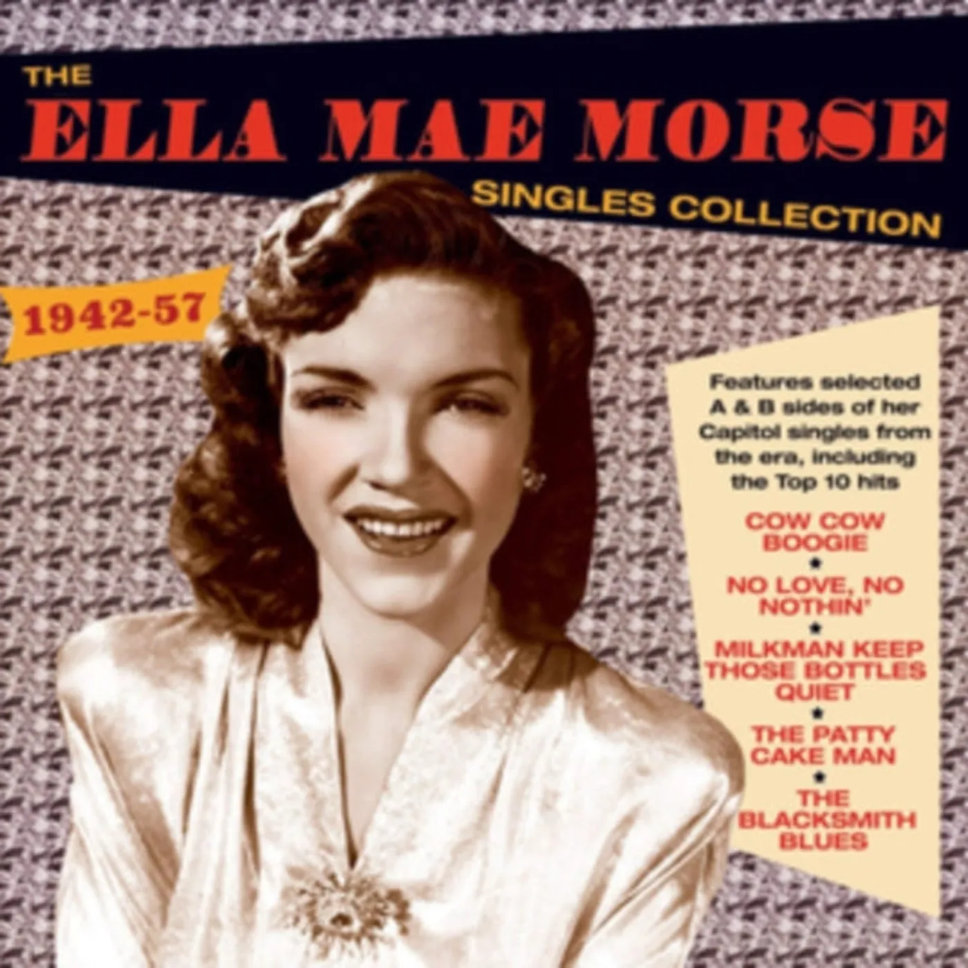 Ella Mae Morse CD - The Ella Mae Morse Singles Collection 19 42-57