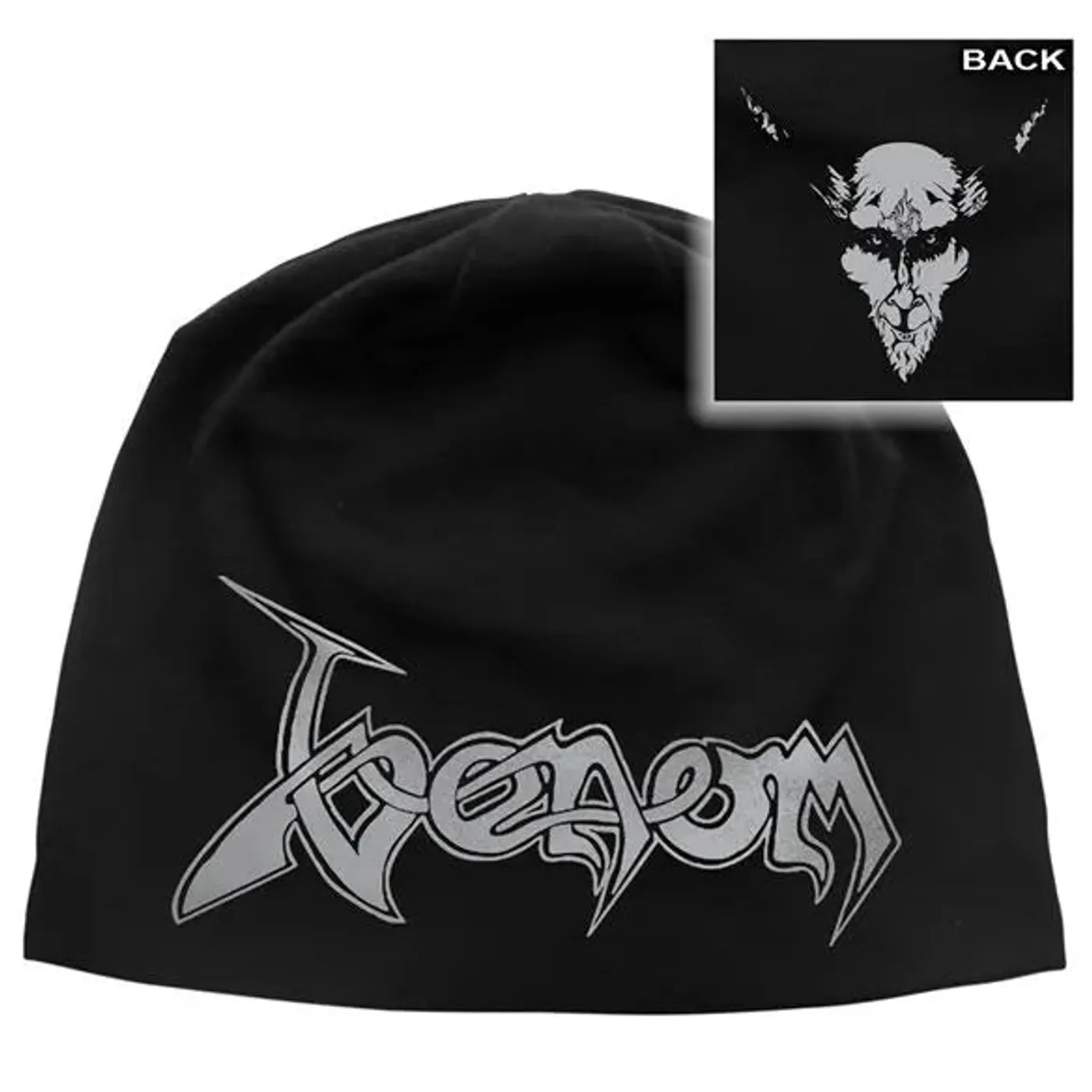 Venom Beanie - Black Metal