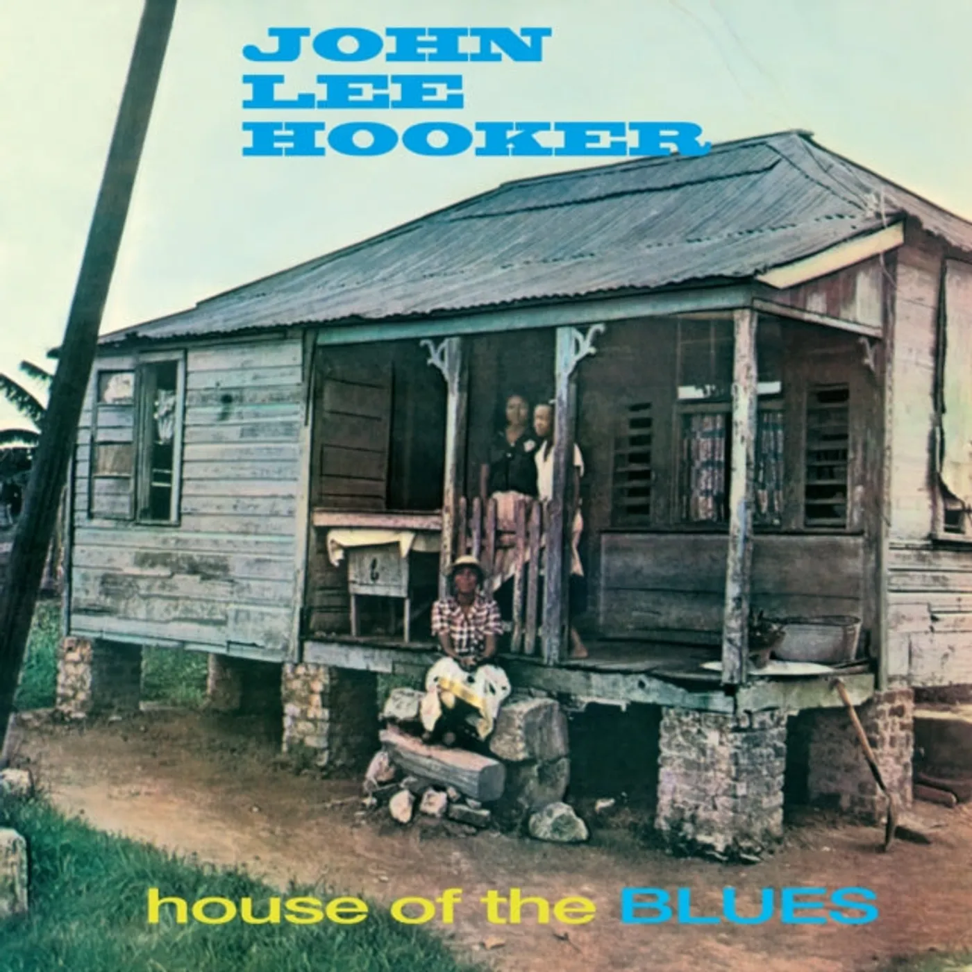 John Lee Hooker LP Vinyl Record - House Of The Blues (+2 Bonus Tracks) (Limited Blue Vinyl)