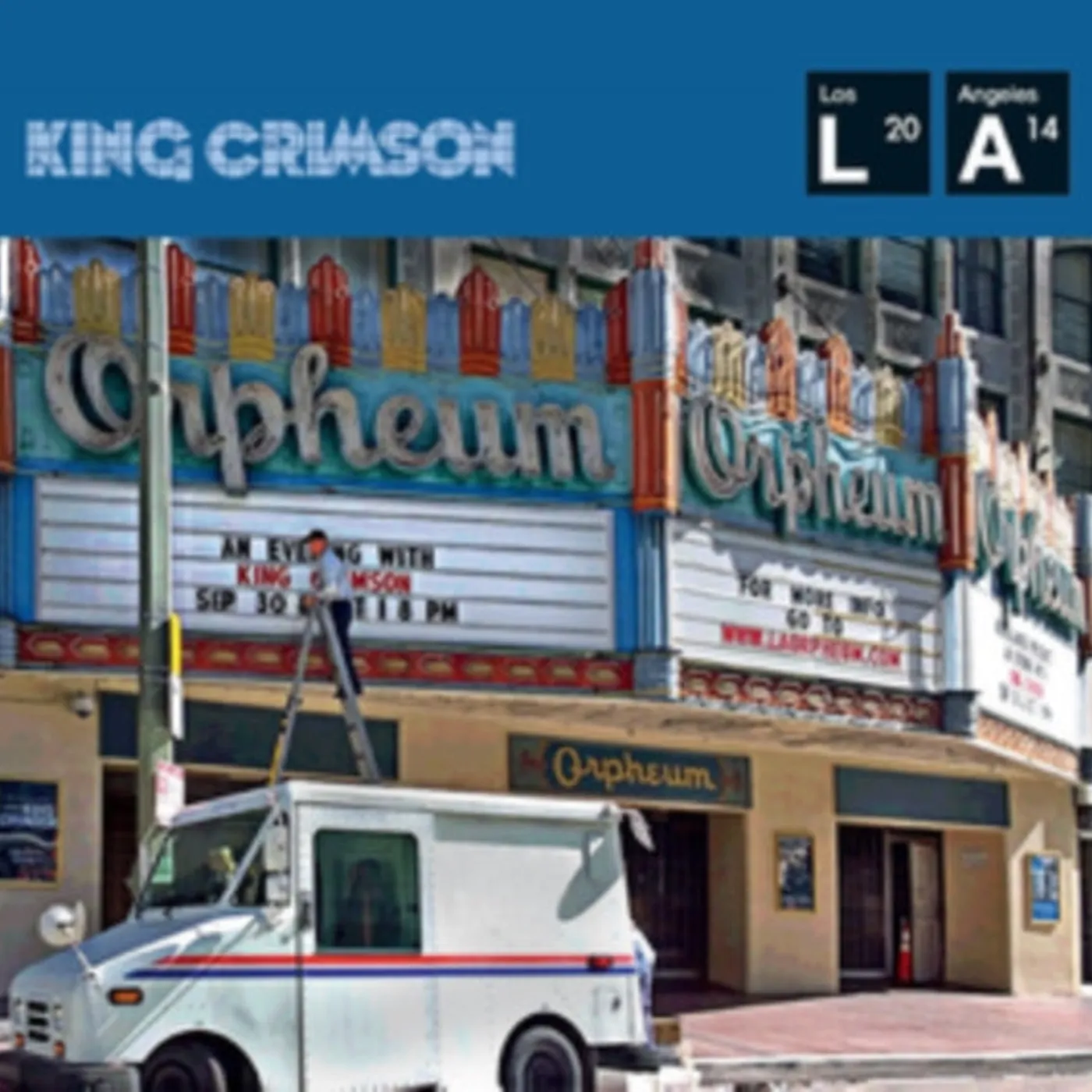 King Crimson LP Vinyl Record - Live At The Orpheum