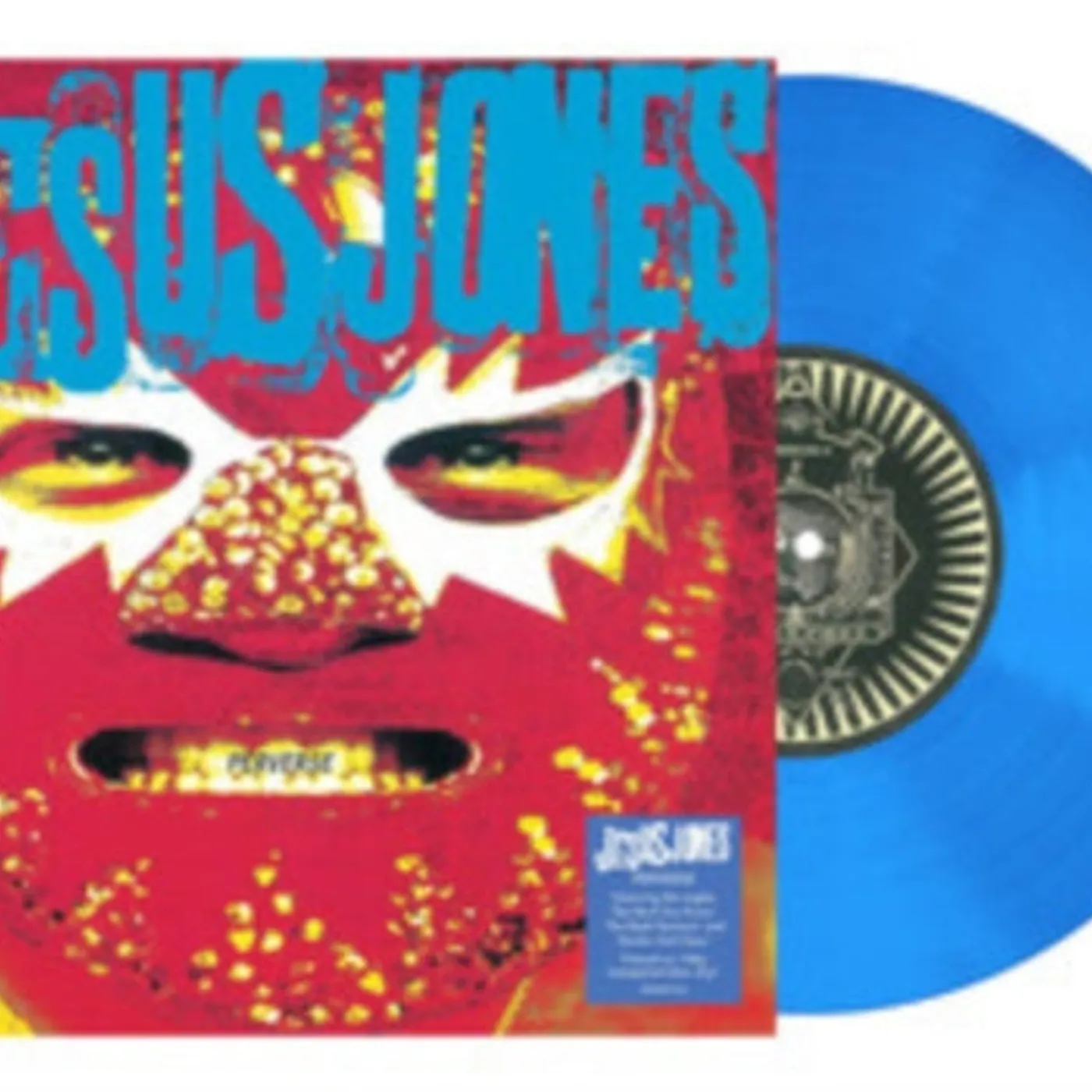 Jesus Jones LP Vinyl Record - Perverse (Translucent Blue Vinyl)