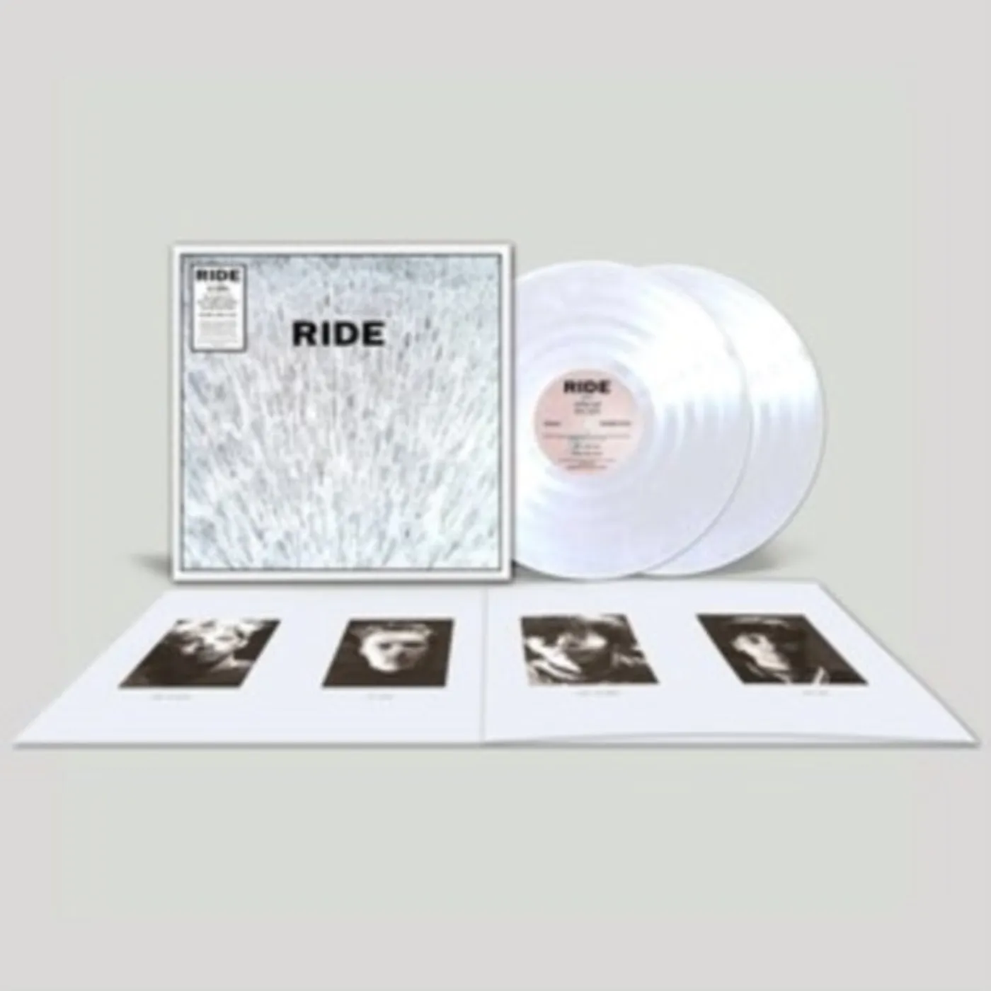 Ride LP Vinyl Record - 4 Eps (White Vinyl)
