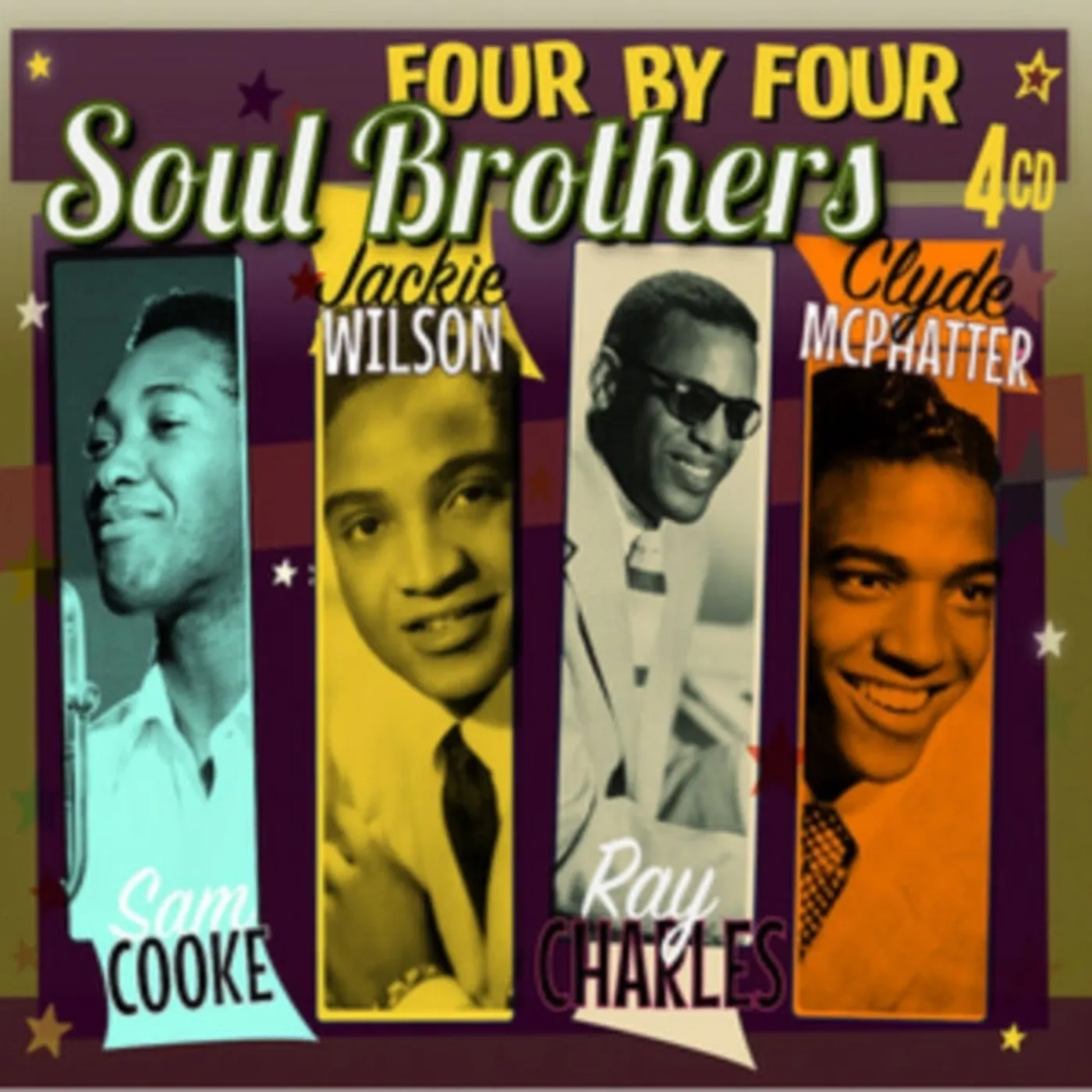 Sam Cooke, Jackie Wilson, Ray Charles, Clyde Mcphatter CD - Soul Brothers